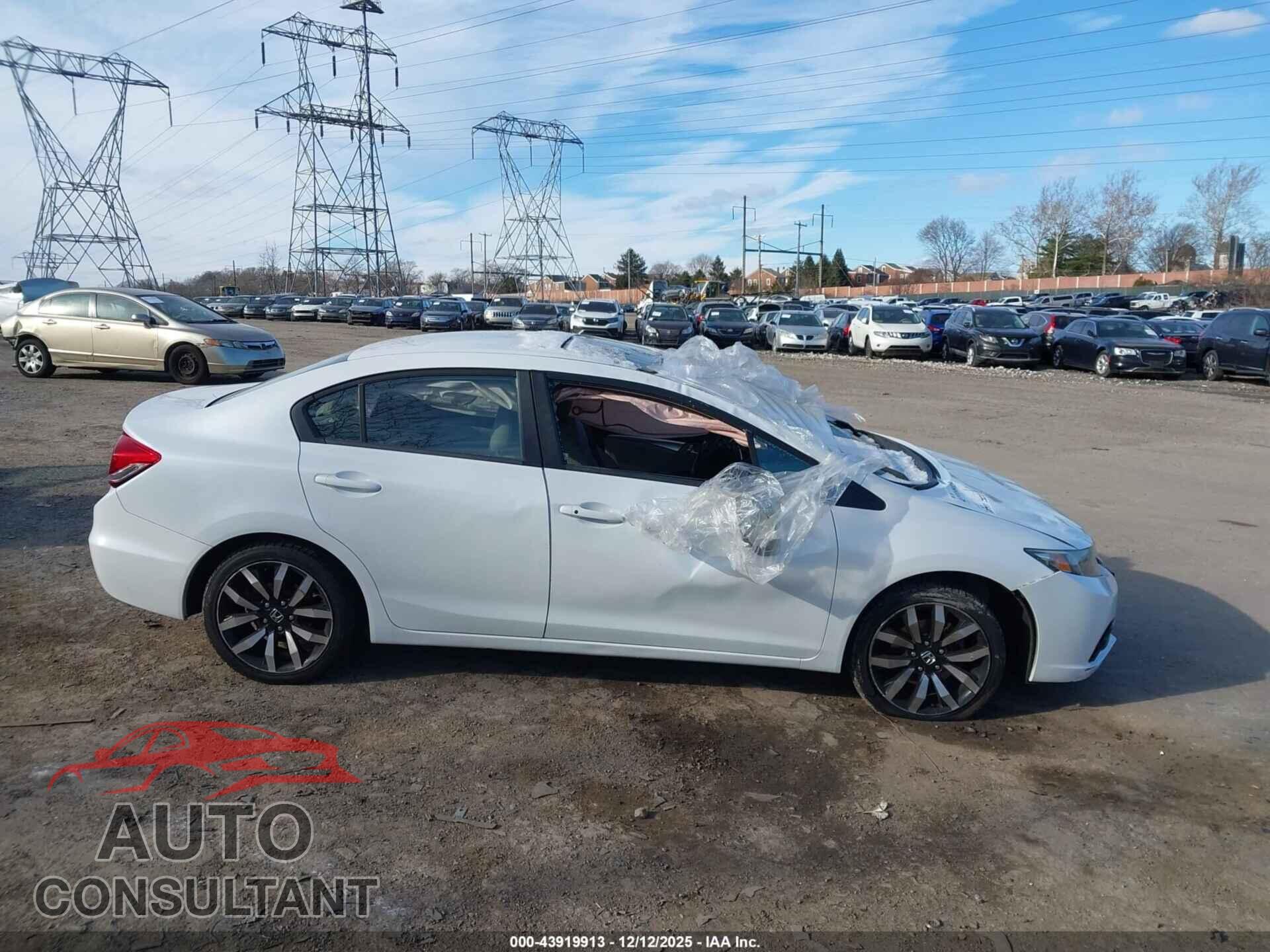 HONDA CIVIC 2014 - 19XFB2F90EE242534