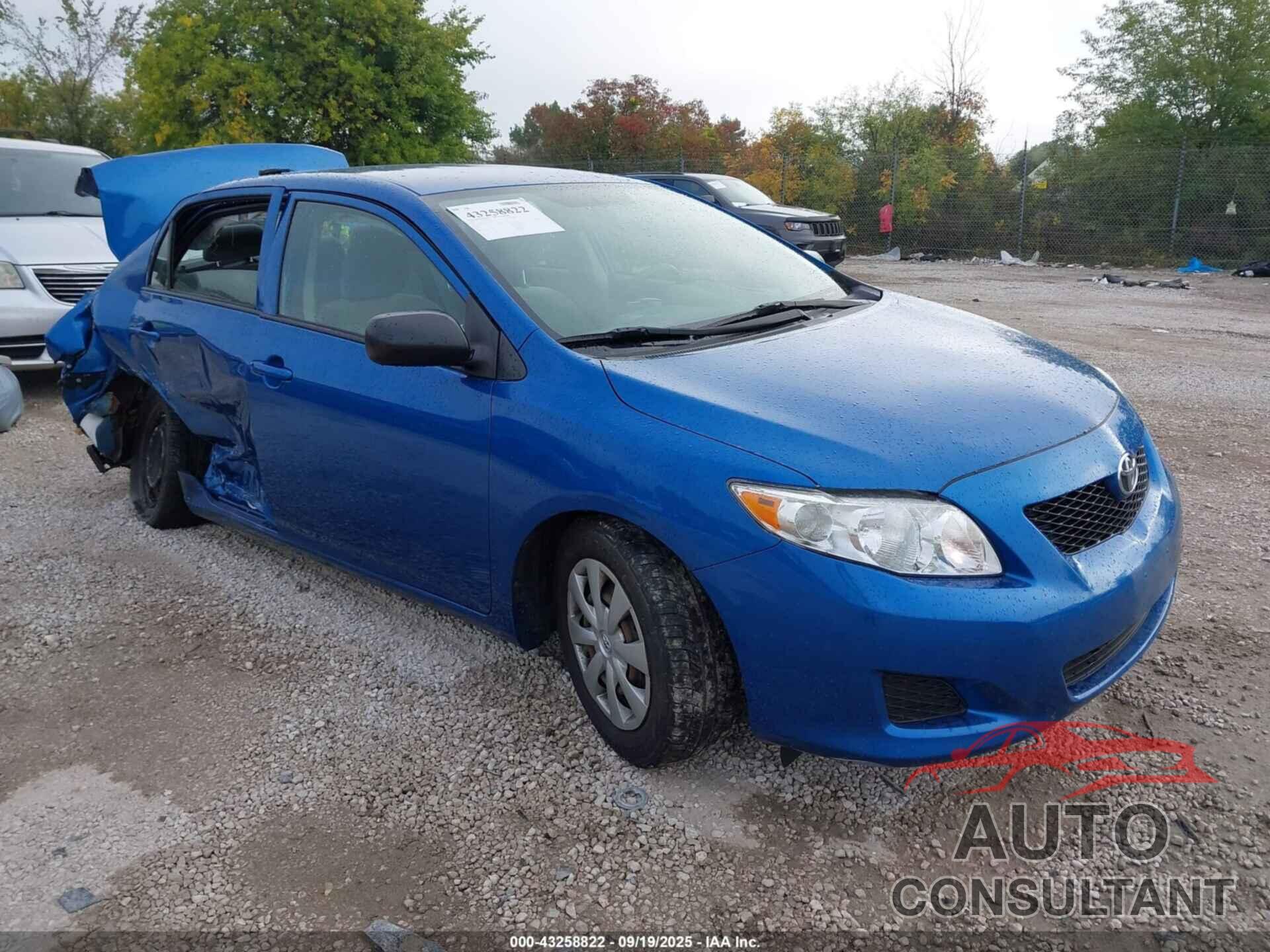 TOYOTA COROLLA 2009 - JTDBL40E09J007895