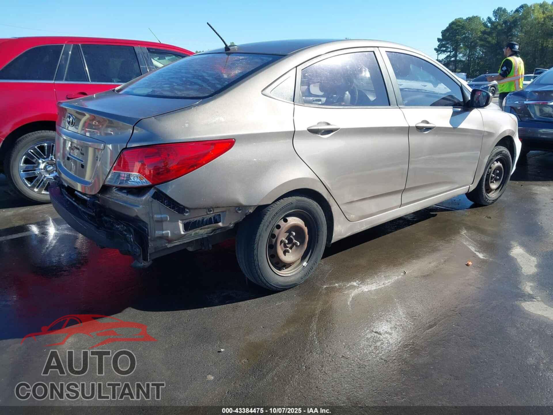 HYUNDAI ACCENT 2013 - KMHCT4AE8DU390734