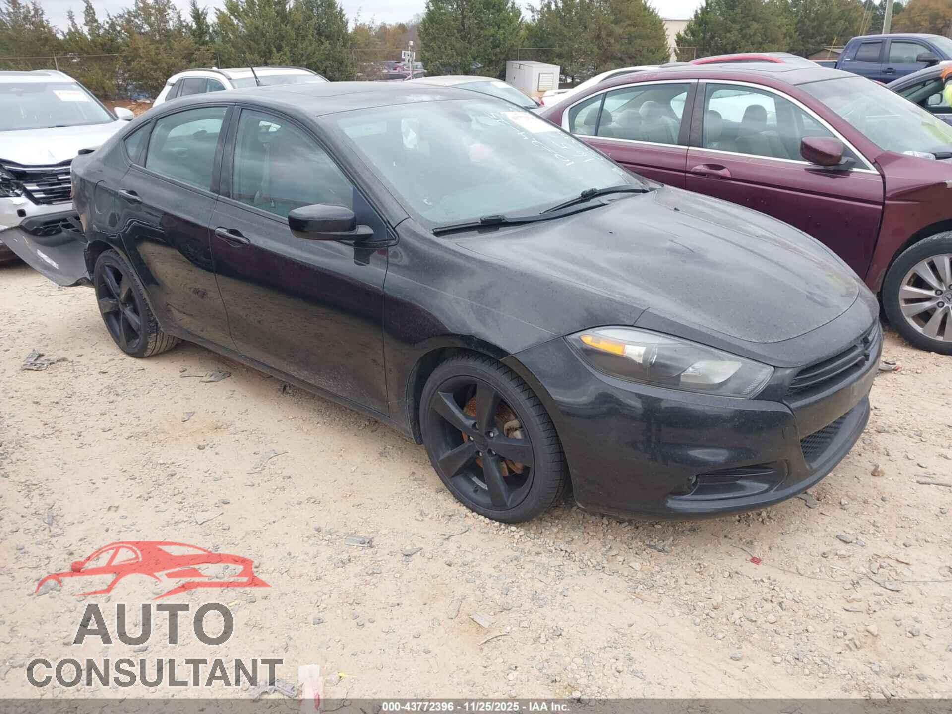 DODGE DART 2015 - 1C3CDFBBXFD165708