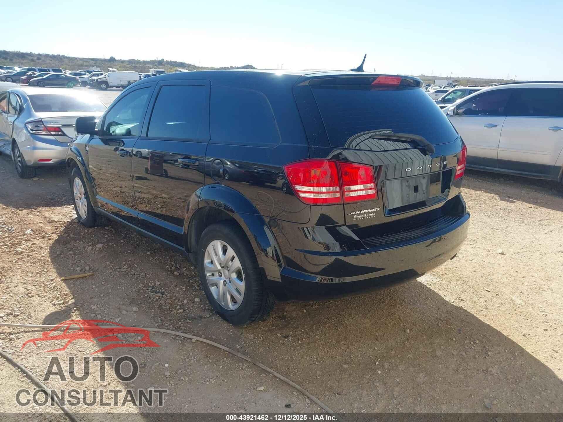 DODGE JOURNEY 2015 - 3C4PDCAB2FT631073