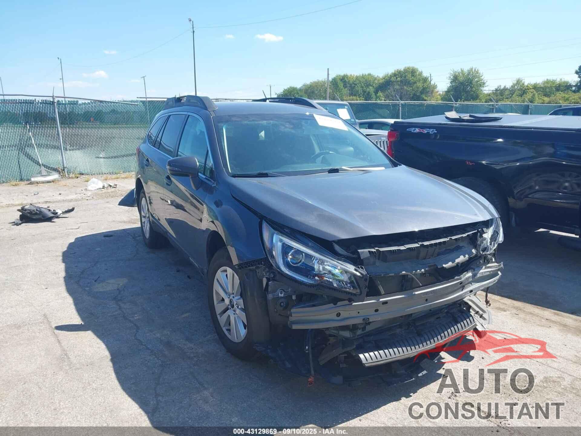 SUBARU OUTBACK 2019 - 4S4BSAFC0K3256968