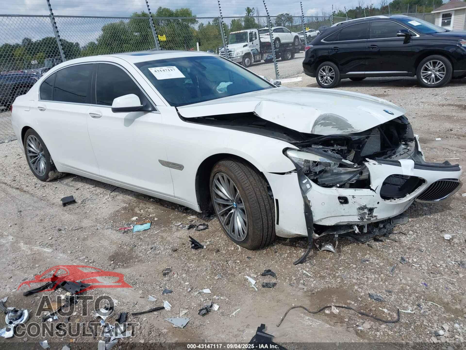 BMW 740LI 2011 - WBAKB4C50BC574579