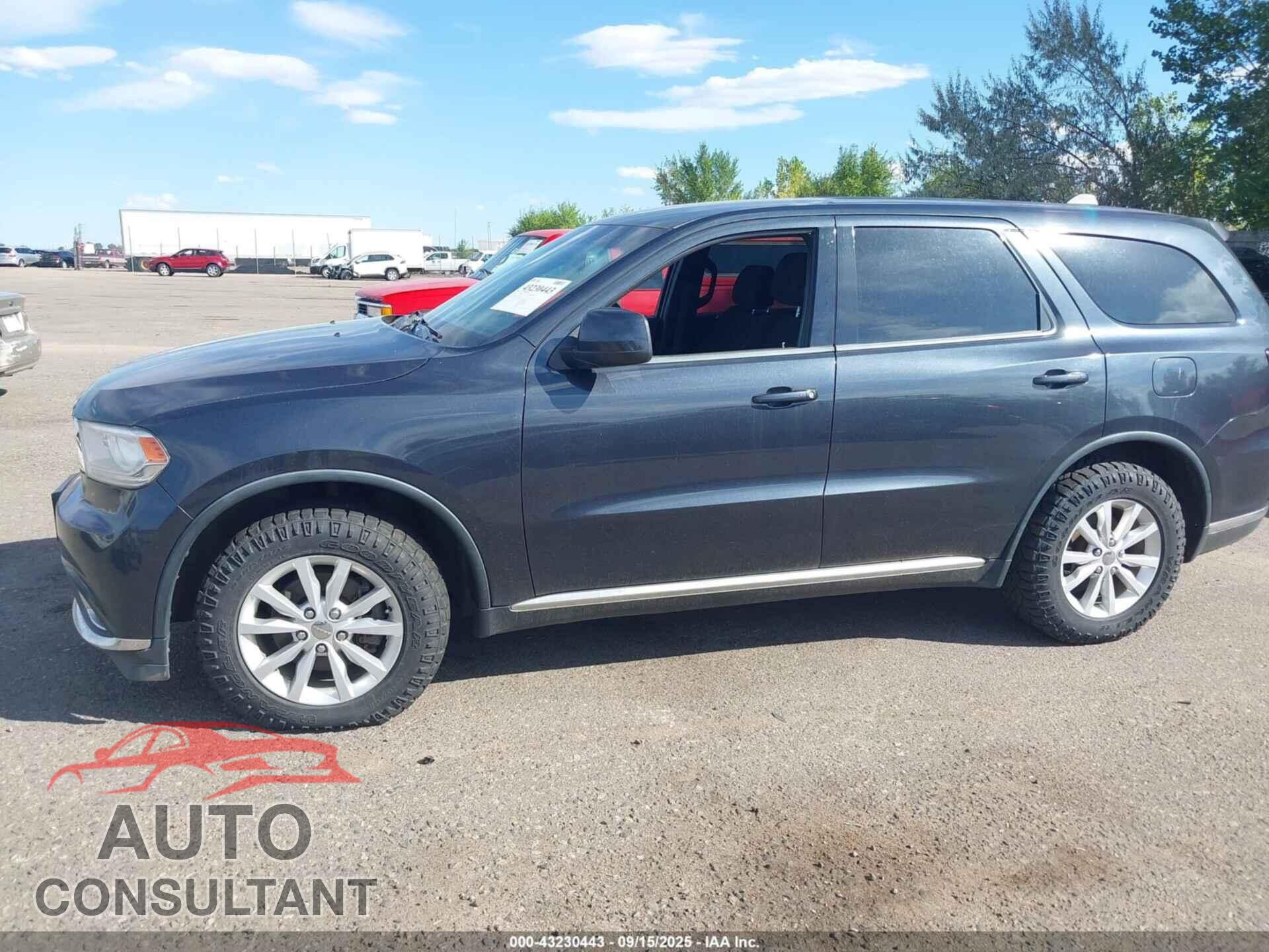 DODGE DURANGO 2014 - 1C4RDJAG3EC450163