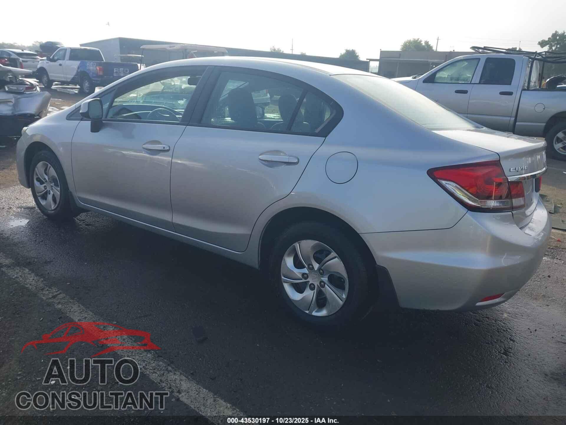 HONDA CIVIC 2013 - 19XFB2F52DE292430