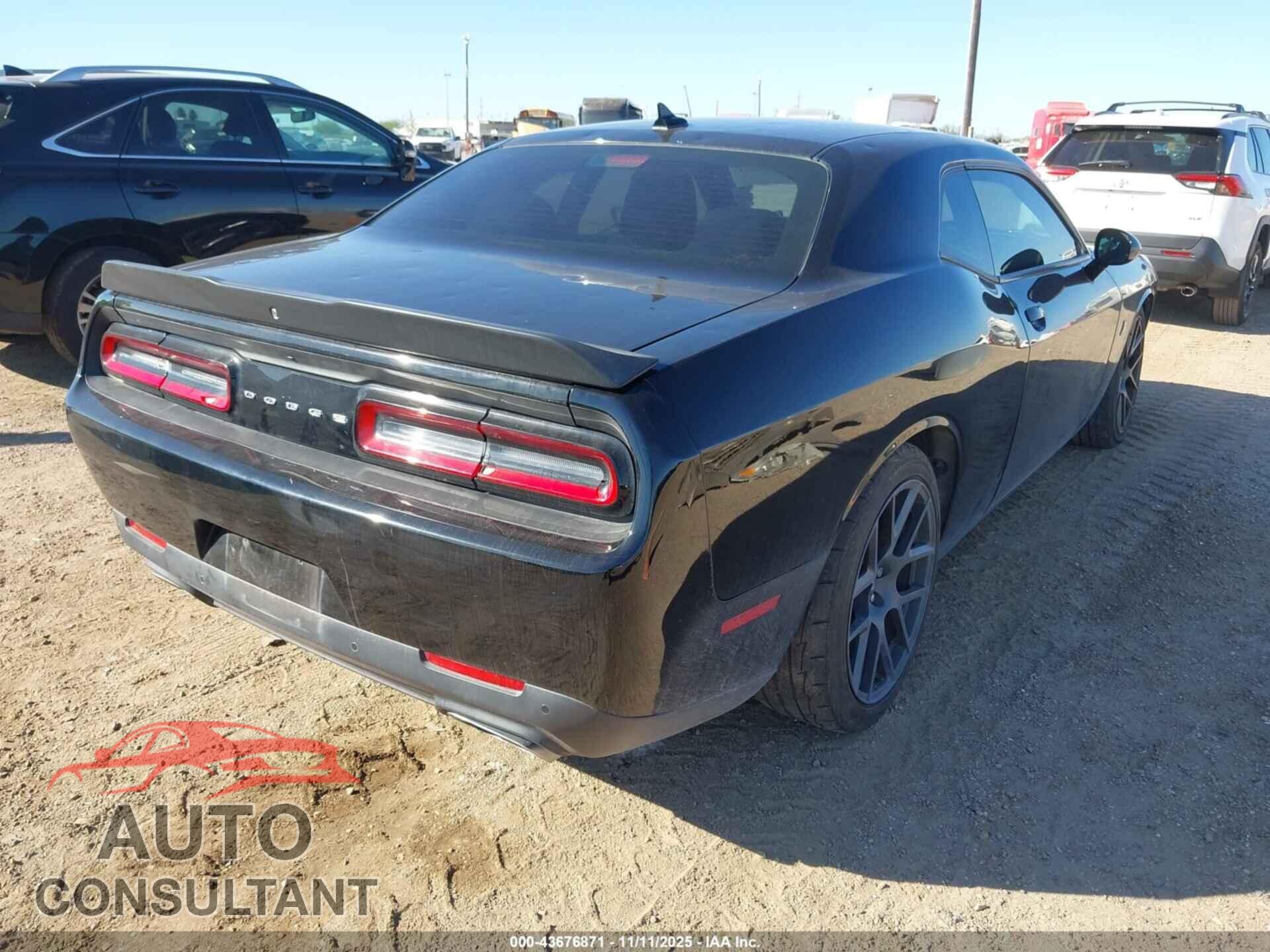 DODGE CHALLENGER 2016 - 2C3CDZFJ2GH101492