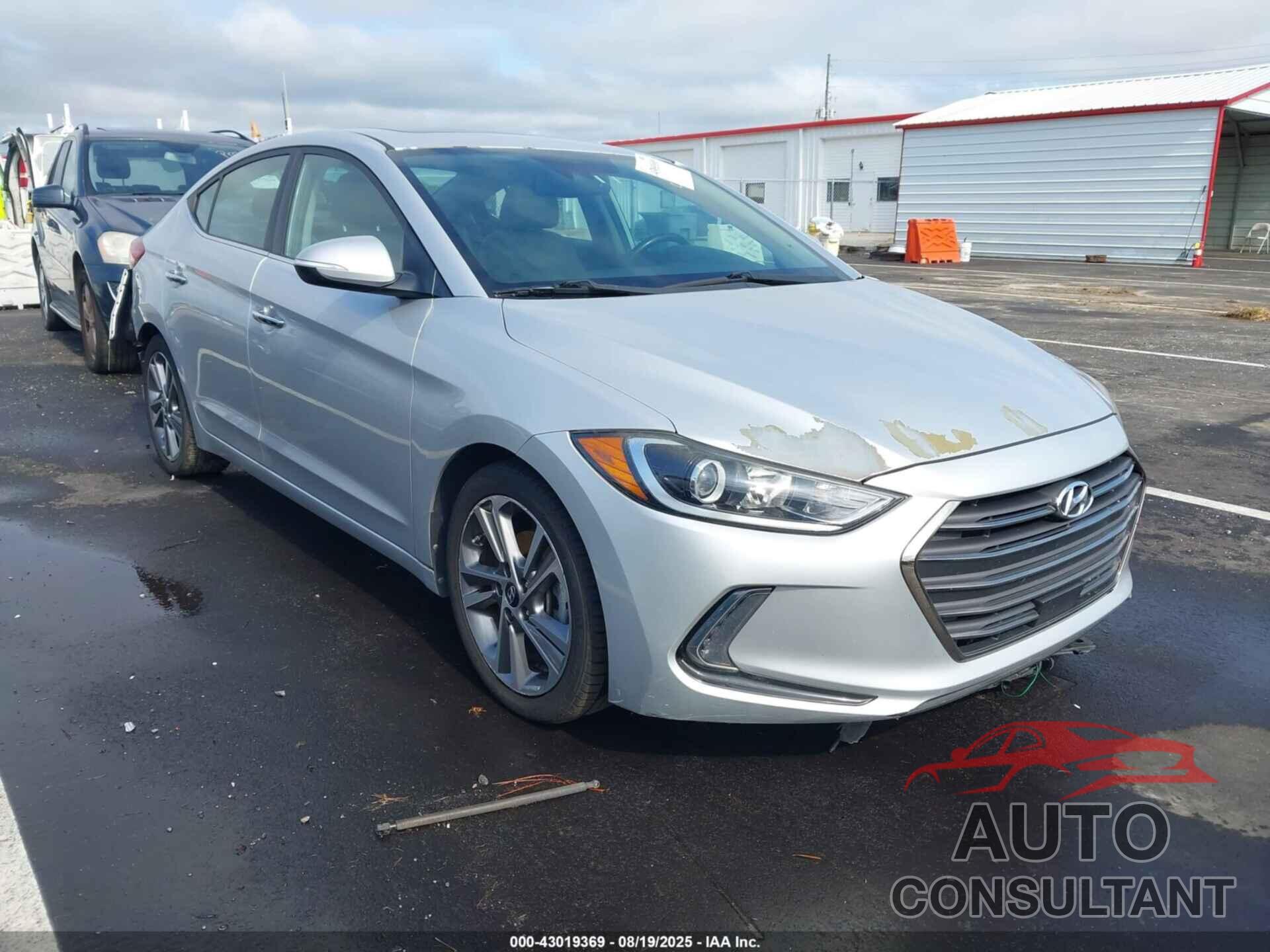 HYUNDAI ELANTRA 2017 - 5NPD84LF8HH058843
