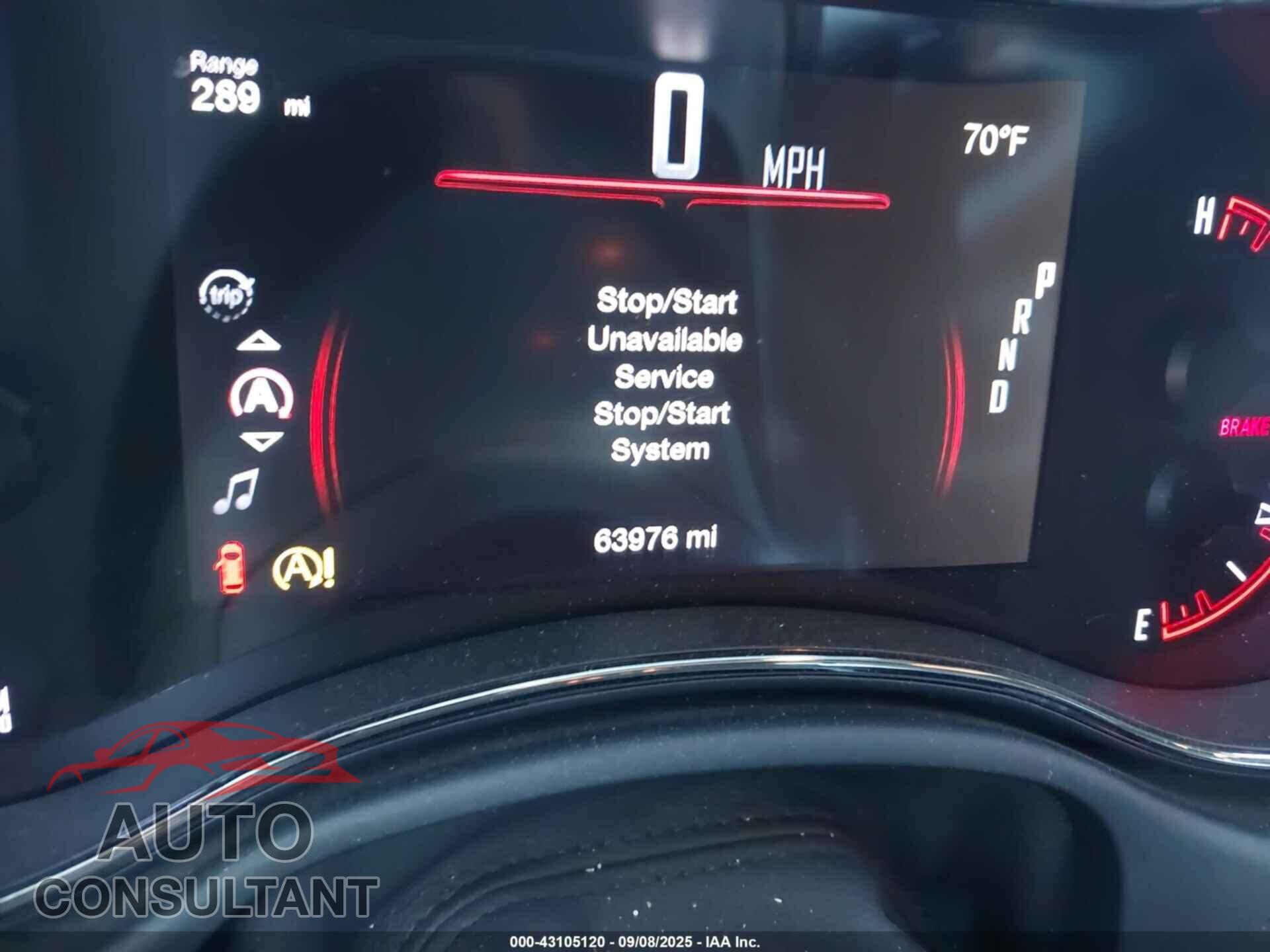 DODGE DURANGO 2019 - 1C4RDHDG2KC535334