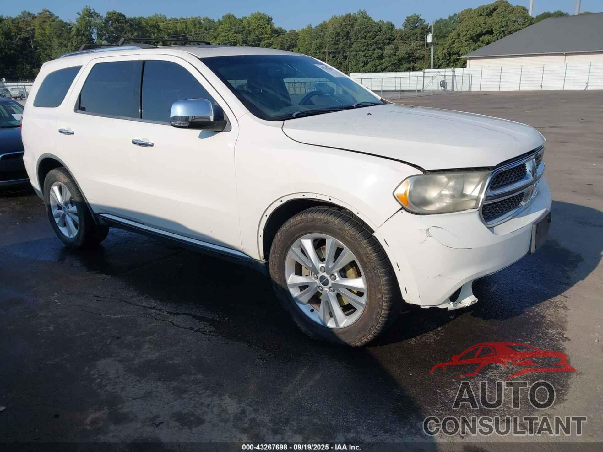 DODGE DURANGO 2011 - 1D4SD4GT6BC628041