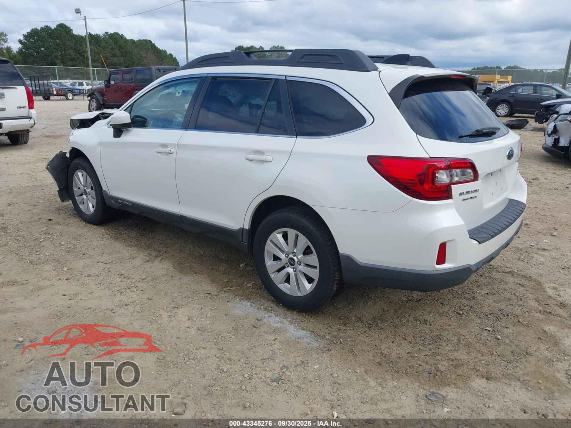 SUBARU OUTBACK 2016 - 4S4BSBCC8G3201623