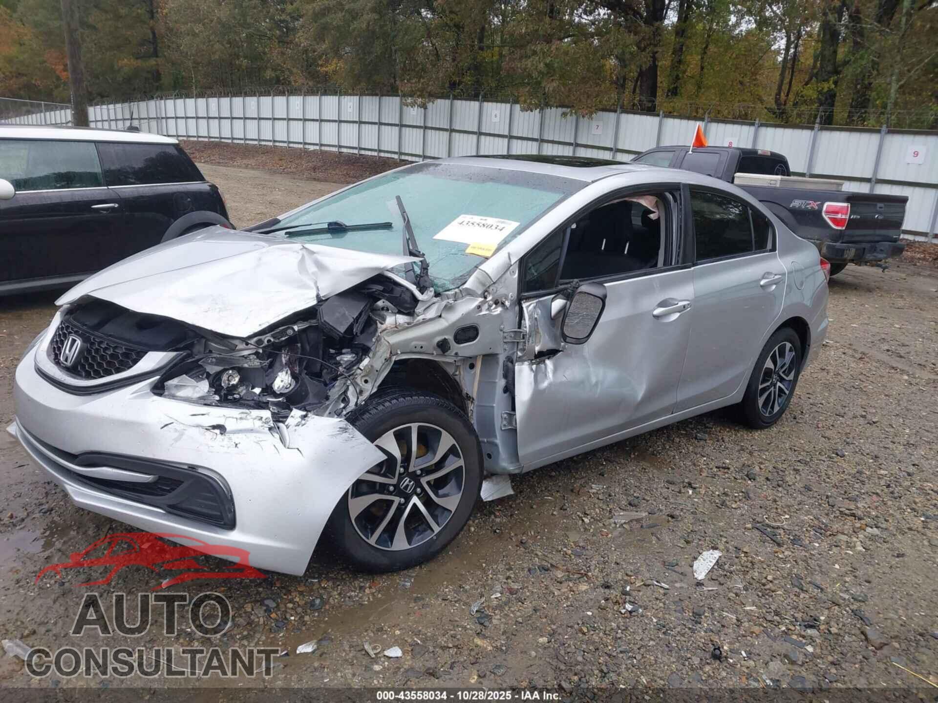 HONDA CIVIC 2014 - 19XFB2F80EE022981
