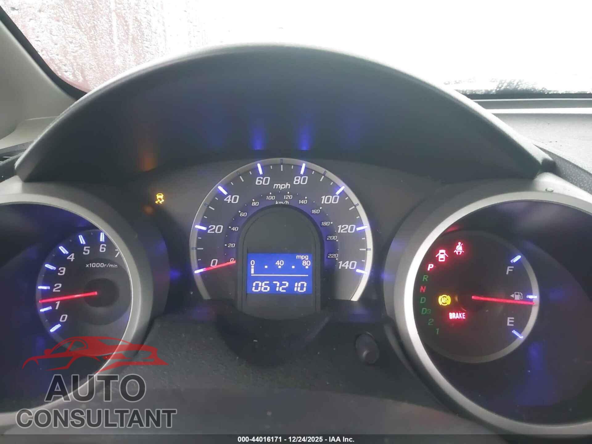 HONDA FIT 2013 - JHMGE8H34DC037651