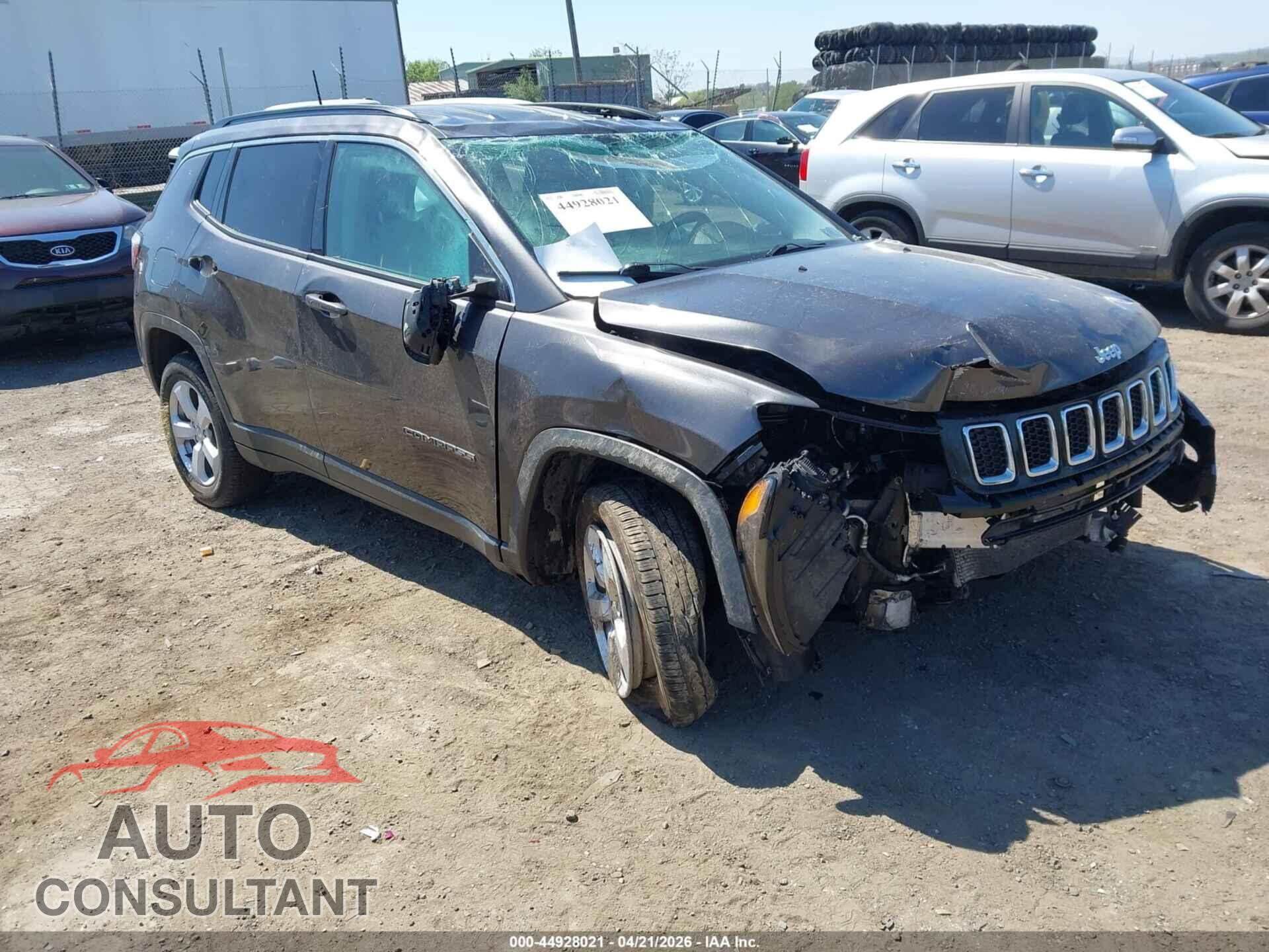JEEP COMPASS 2020 - 3C4NJDBB7LT216590
