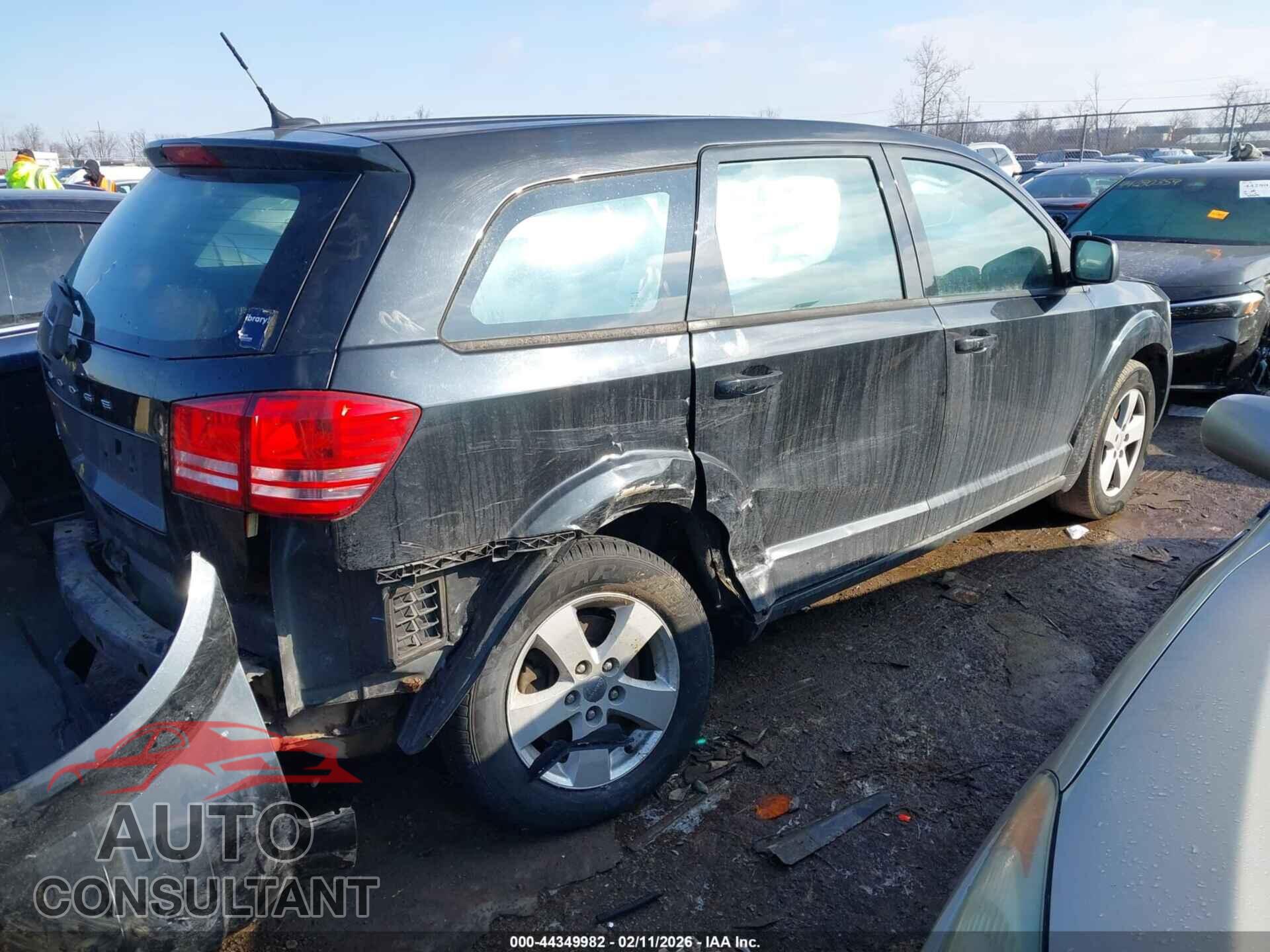 DODGE JOURNEY 2013 - 3C4PDCAB0DT596420