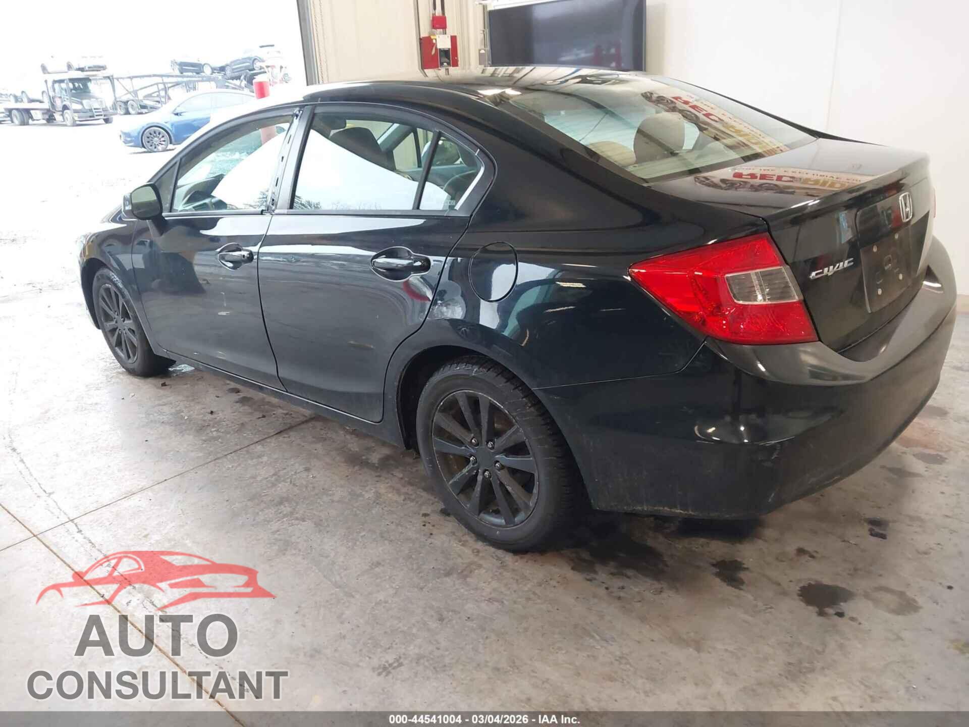 HONDA CIVIC 2012 - 2HGFB2F81CH310186