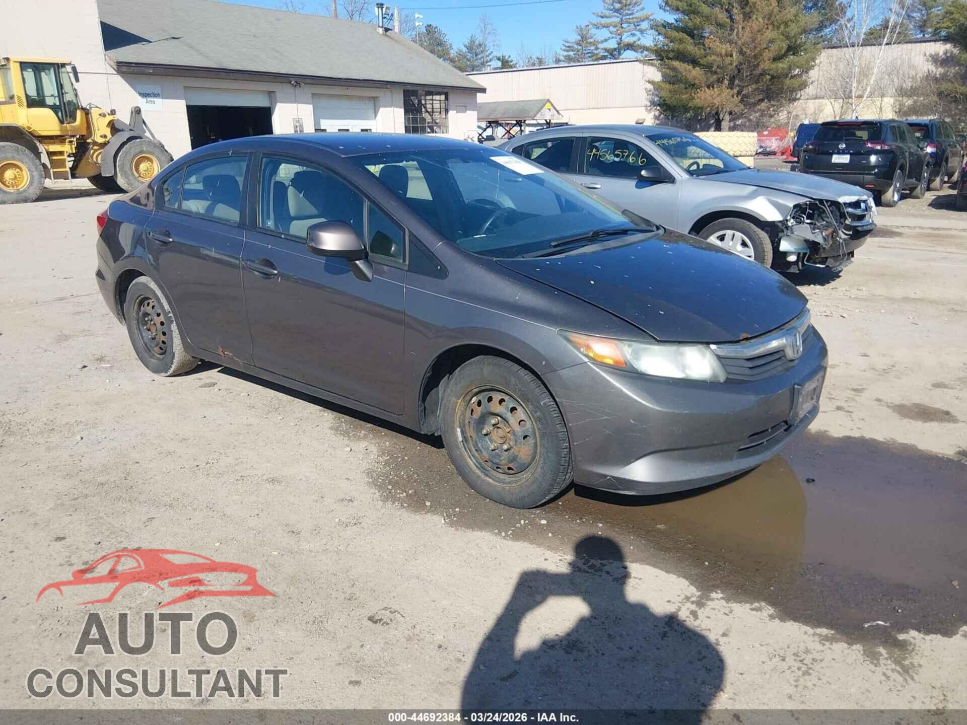 HONDA CIVIC 2012 - 19XFB2F52CE043477