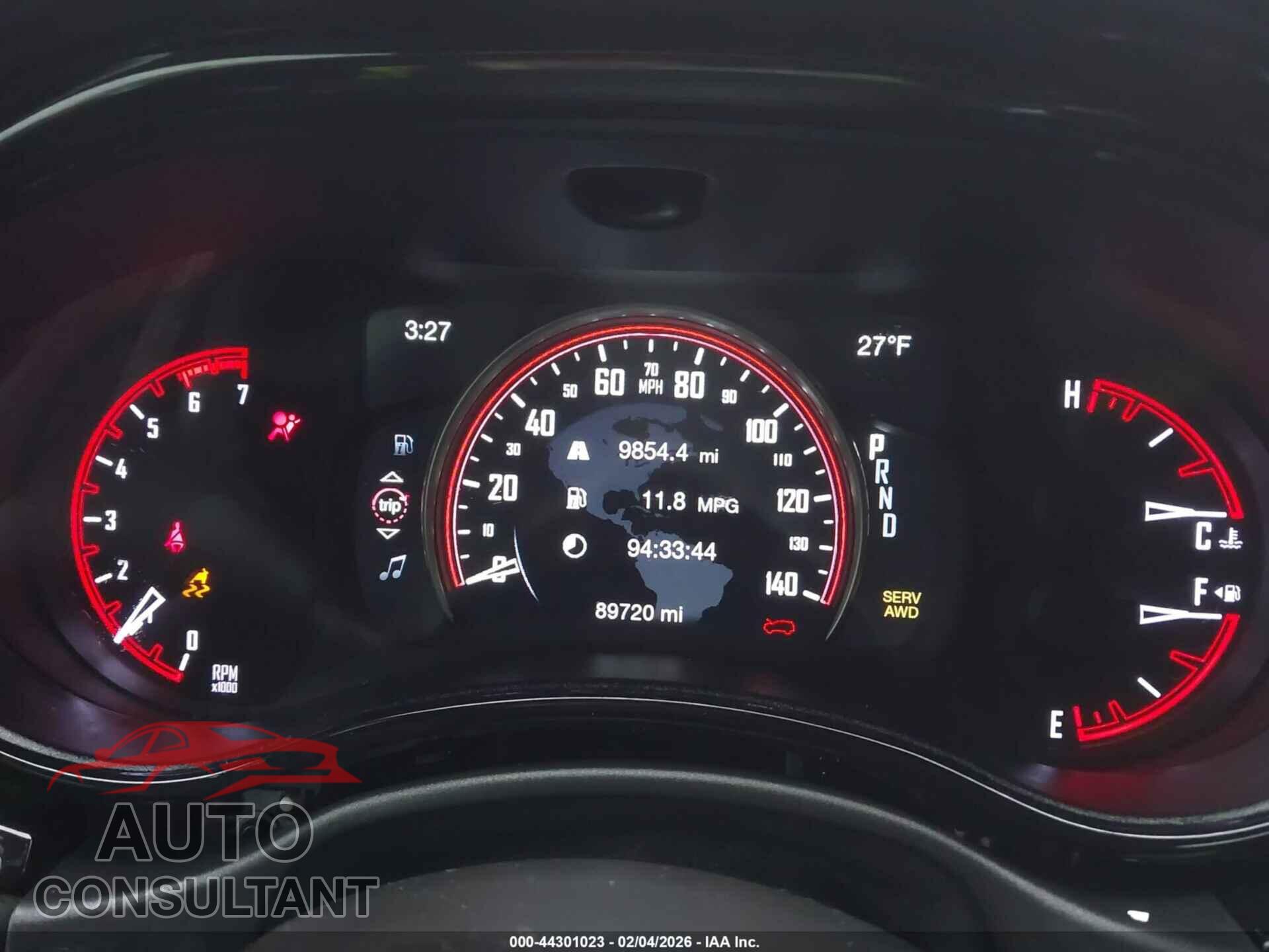 DODGE DURANGO 2021 - 1C4SDJCTXMC820406