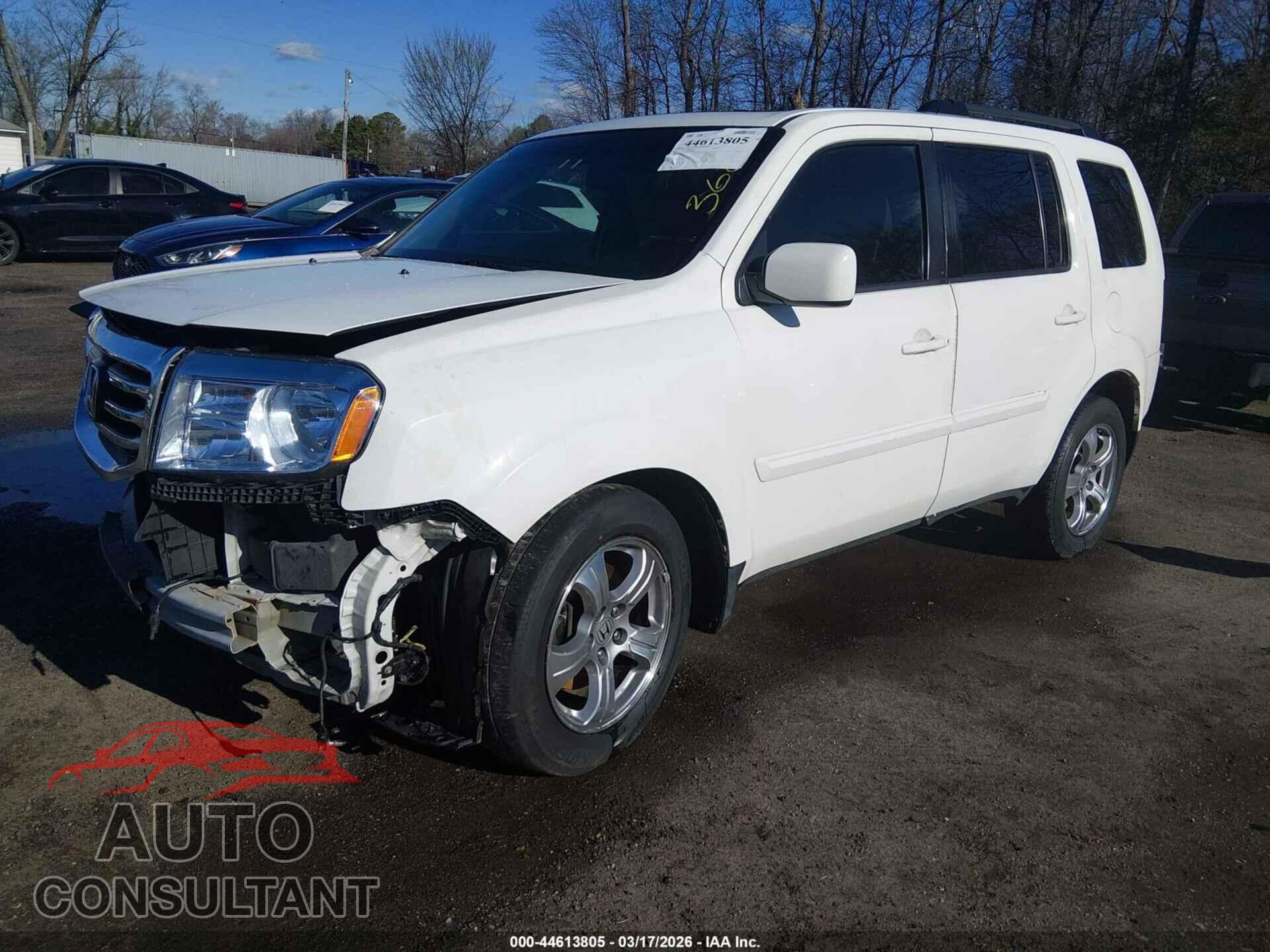 HONDA PILOT 2012 - 5FNYF3H5XCB028610