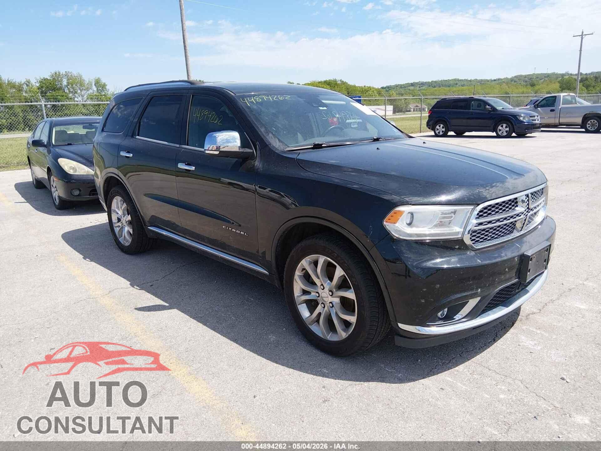 DODGE DURANGO 2017 - 1C4RDJEG6HC748754