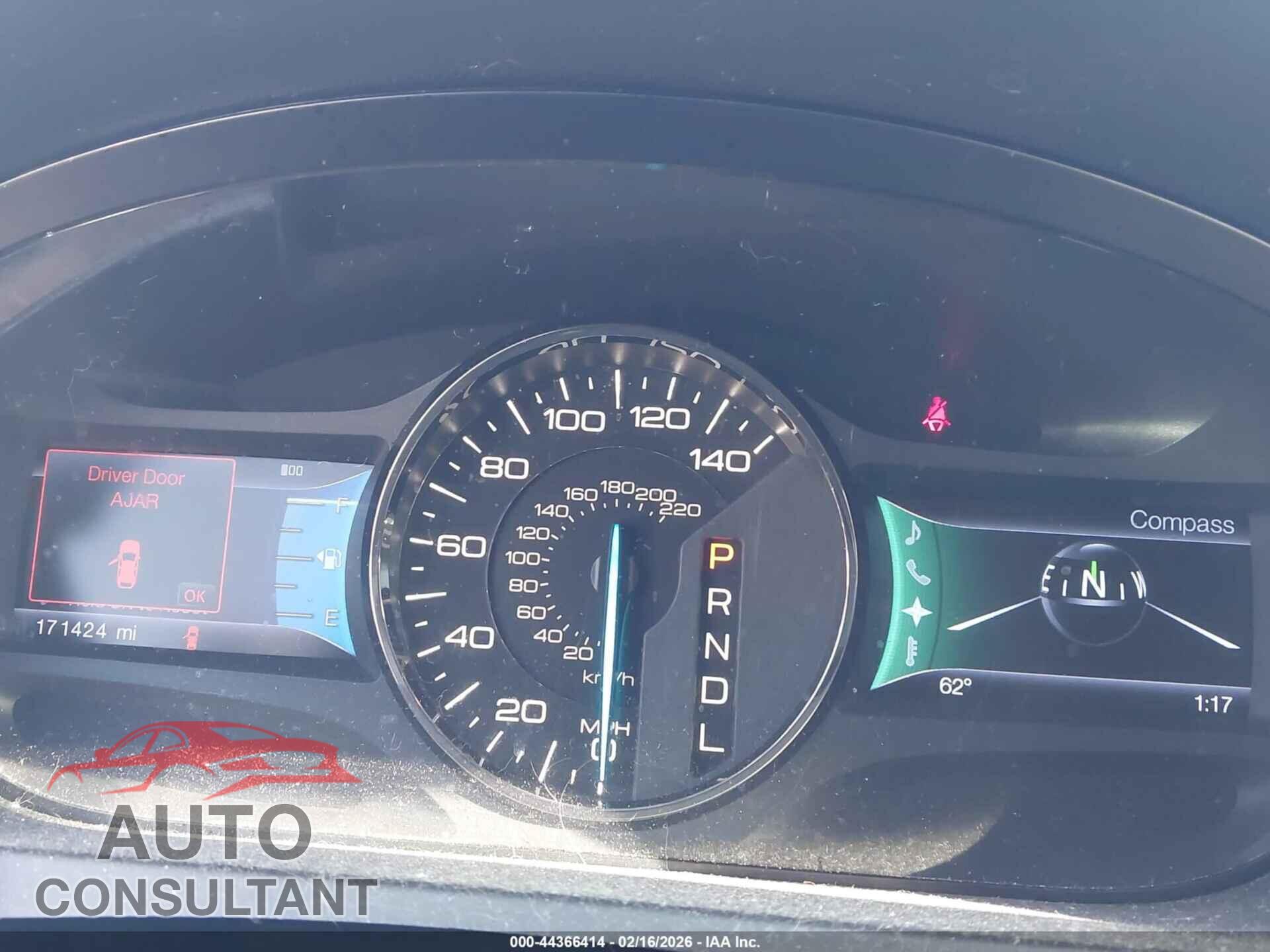 FORD EDGE 2013 - 2FMDK3J91DBA13141