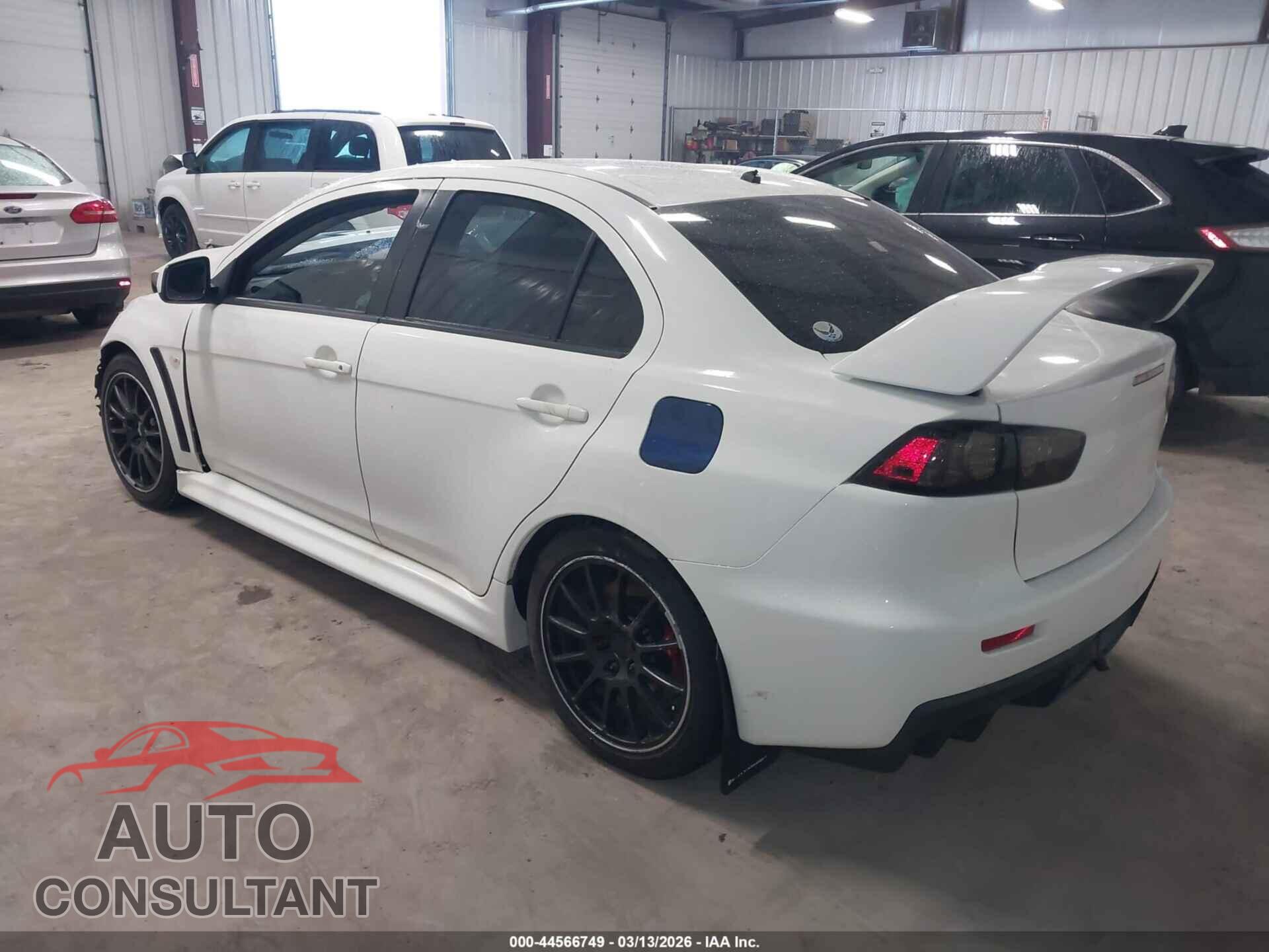 MITSUBISHI LANCER EVOLUTION 2011 - JA32W8FV0BU032918
