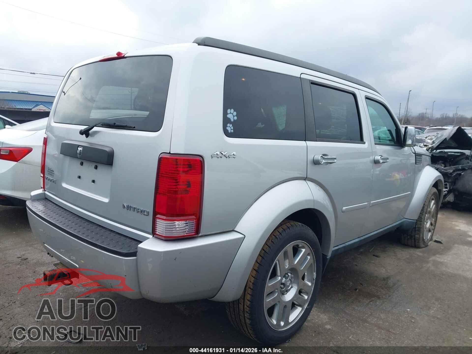 DODGE NITRO 2011 - 1D4PU4GK5BW590801
