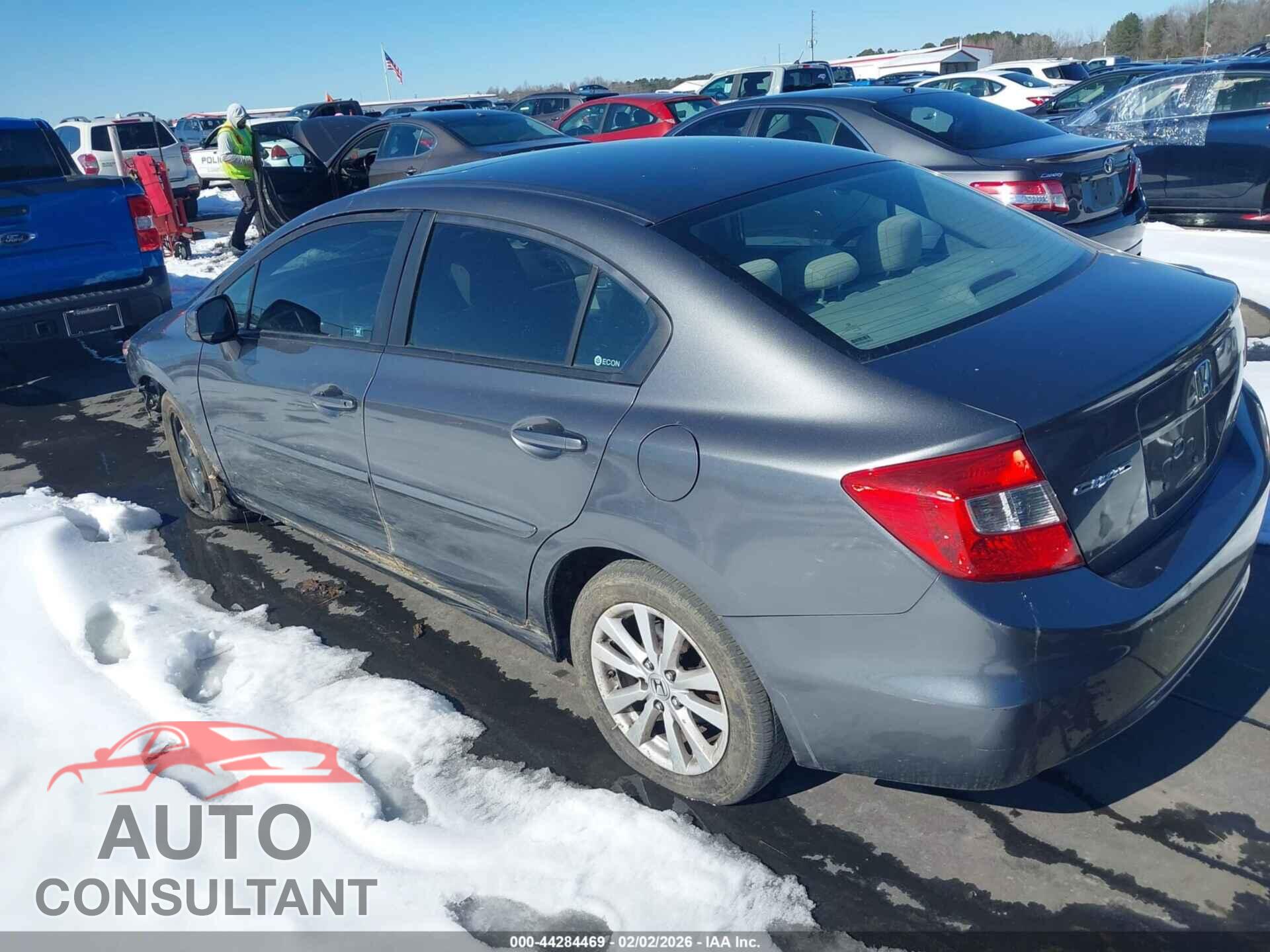 HONDA CIVIC 2012 - 2HGFB2F81CH311516