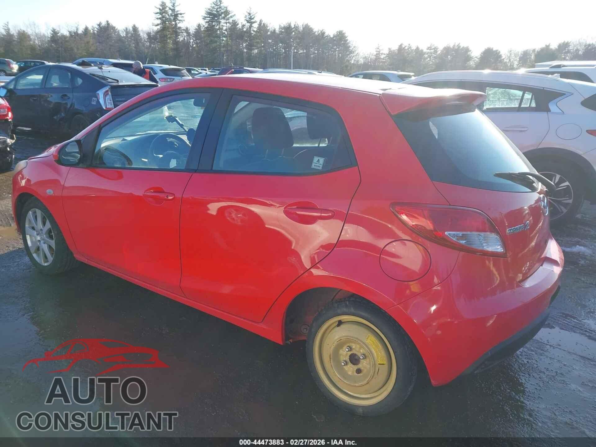 MAZDA MAZDA2 2011 - JM1DE1HZ3B0103833