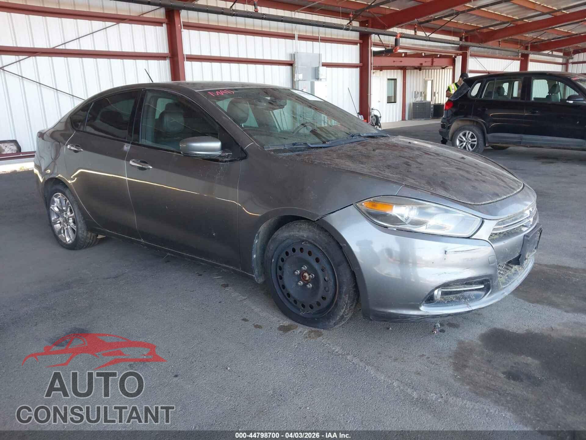 DODGE DART 2013 - 1C3CDFCH9DD256985
