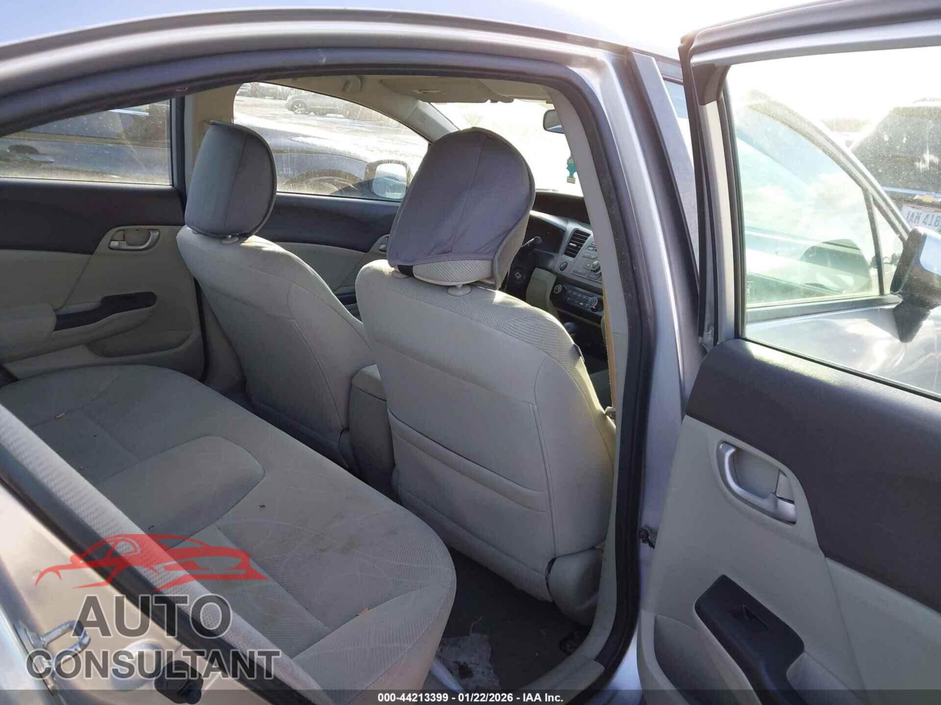 HONDA CIVIC 2012 - 19XFB2F5XCE024935