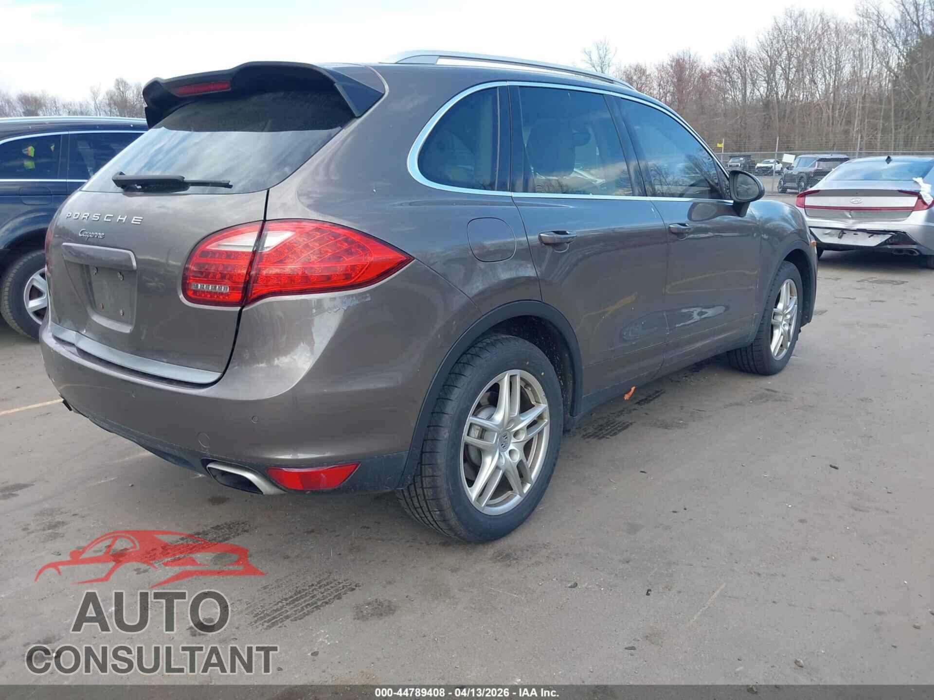 PORSCHE CAYENNE 2012 - WP1AA2A26CLA12863
