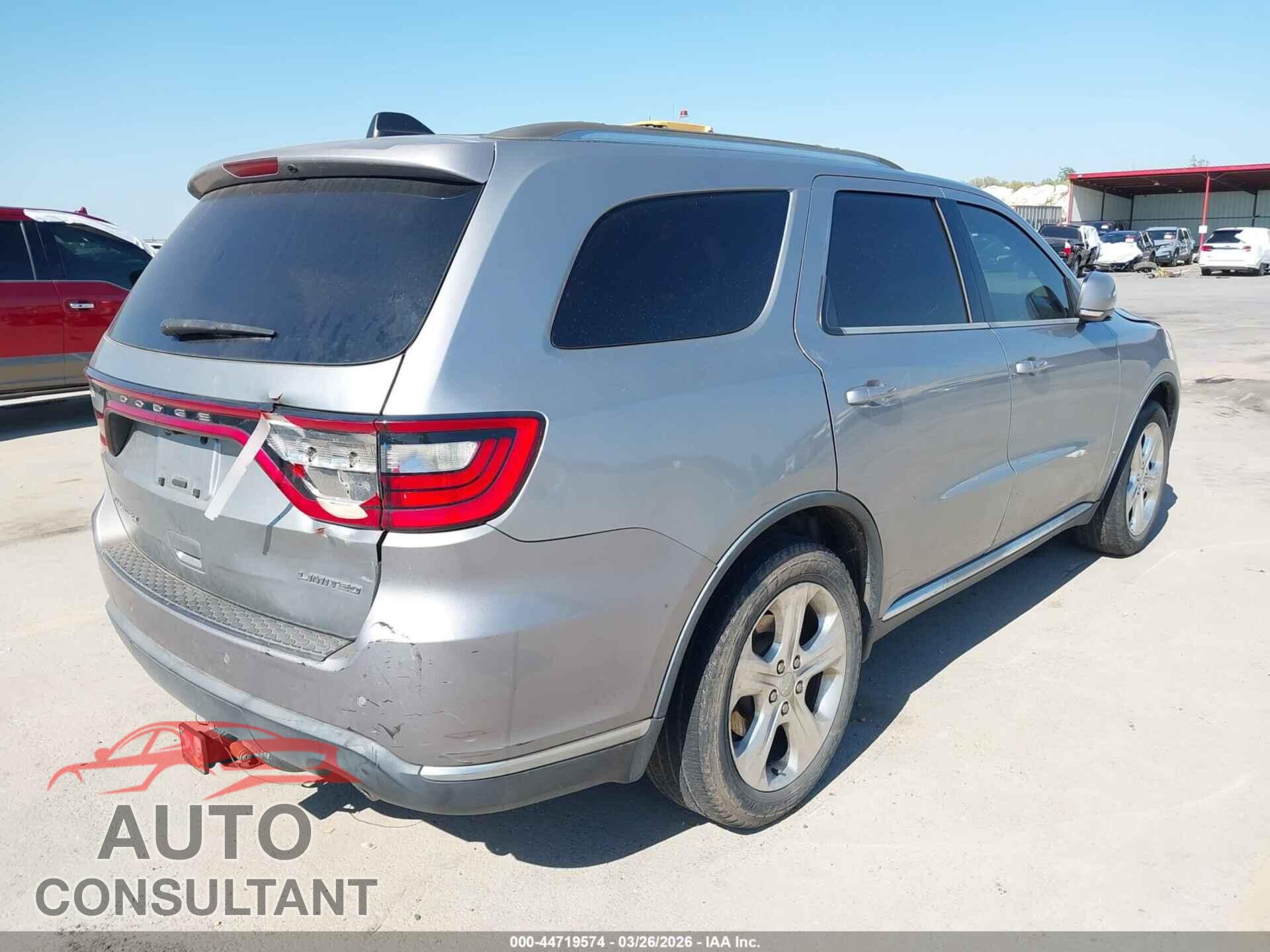 DODGE DURANGO 2014 - 1C4RDHDG9EC970758