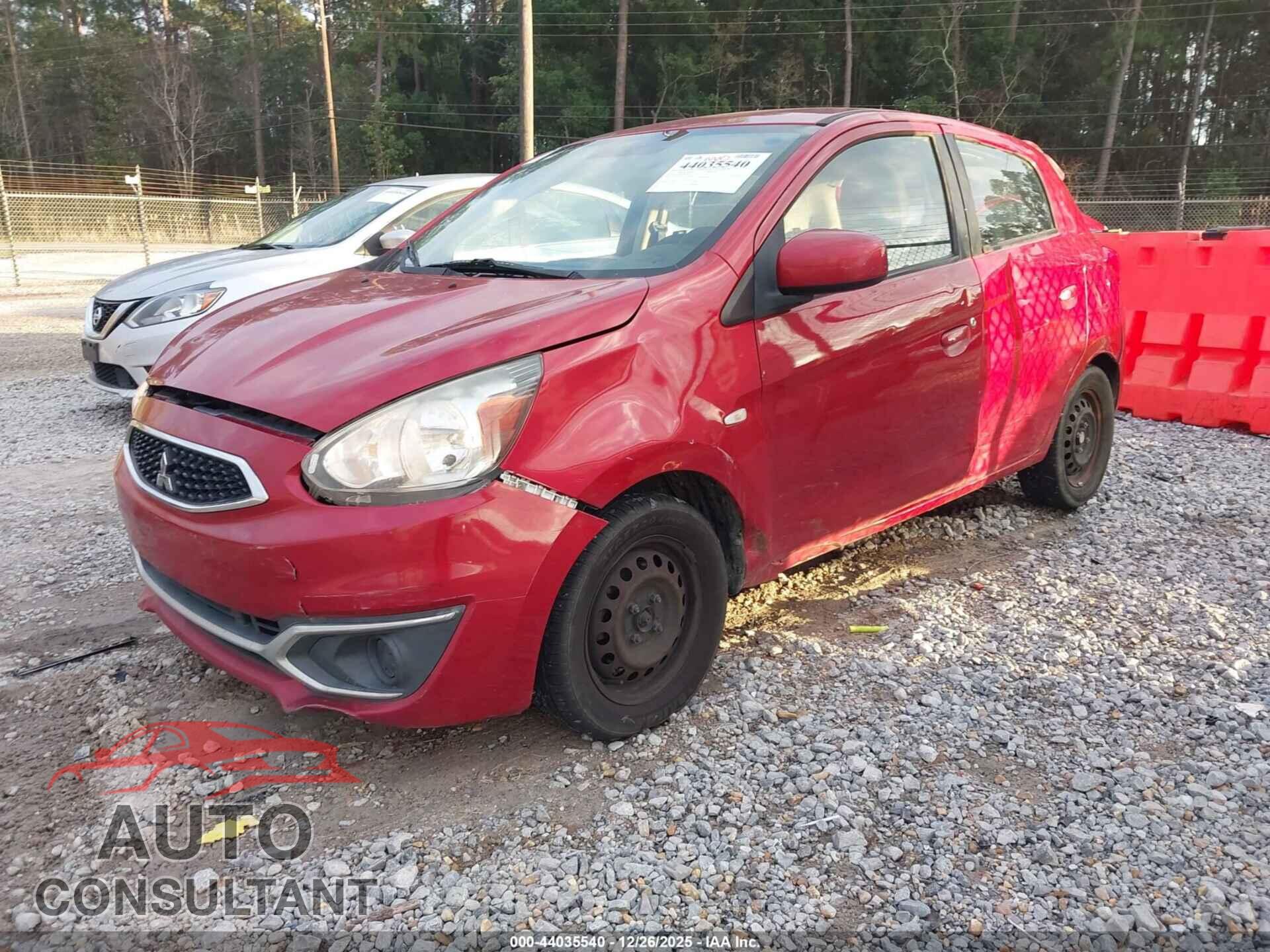 MITSUBISHI MIRAGE 2017 - ML32A3HJ9HH008893