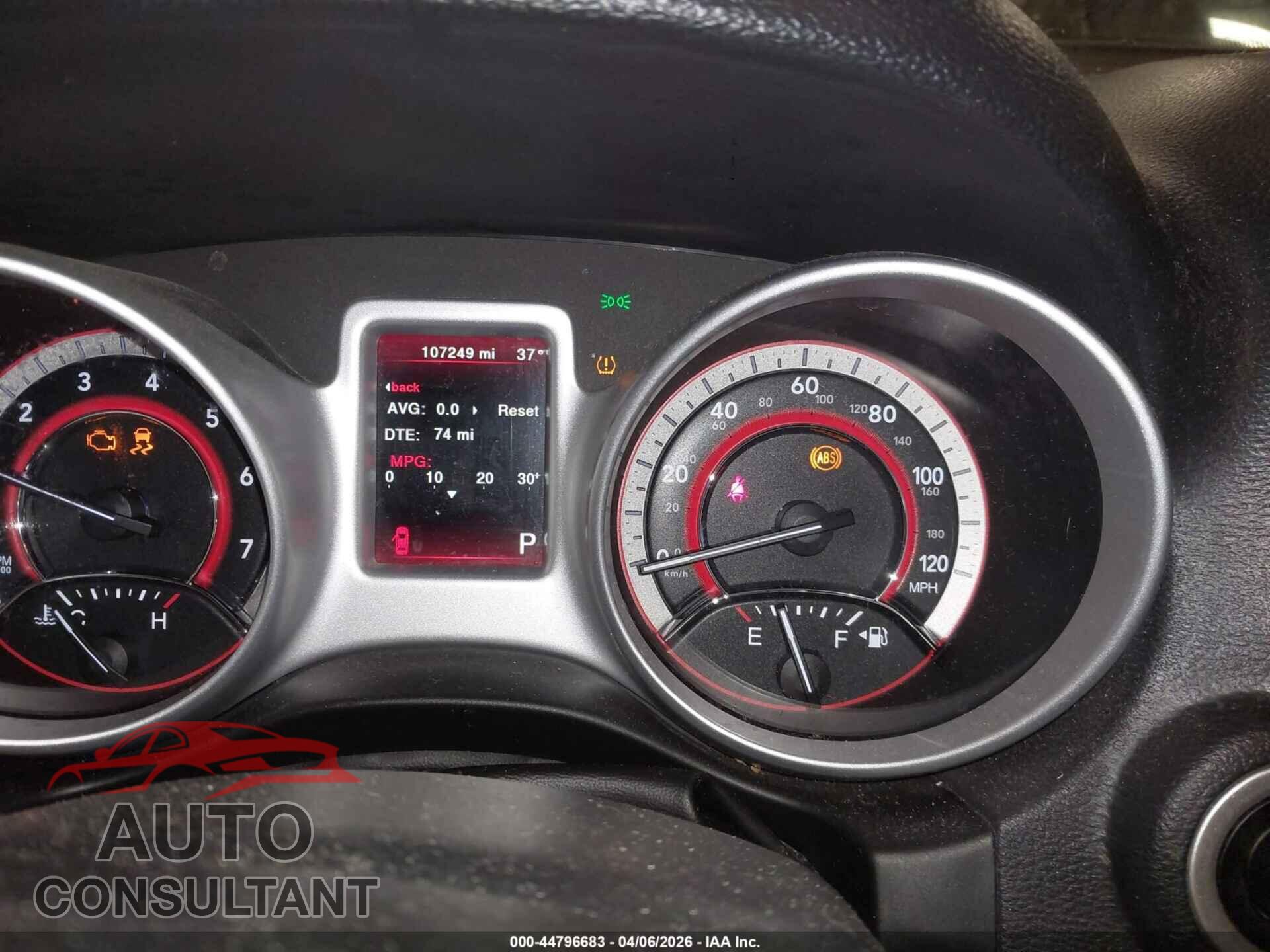 DODGE JOURNEY 2017 - 3C4PDCAB2HT702100