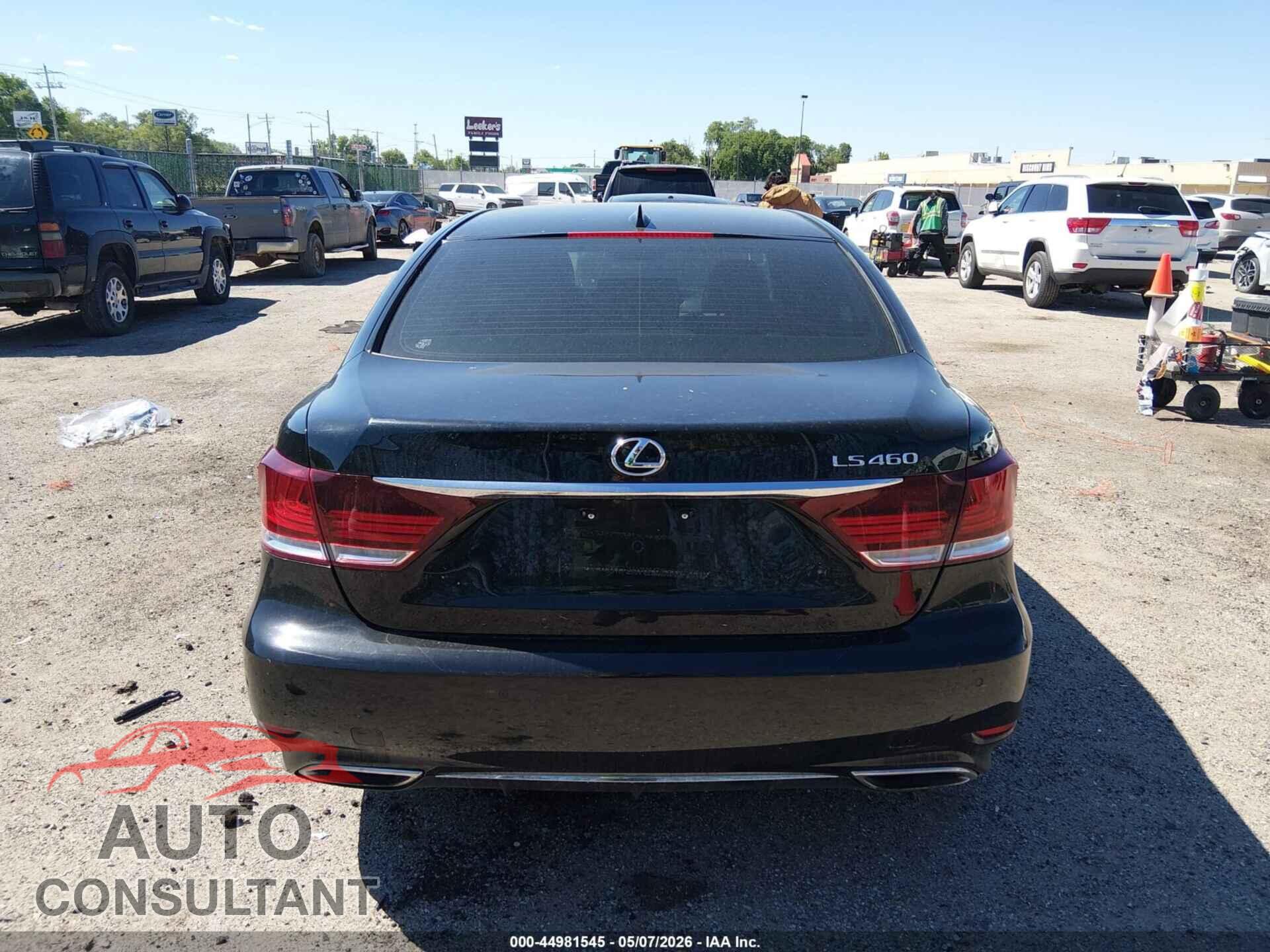 LEXUS LS 460 2014 - JTHBL5EF9E5127722