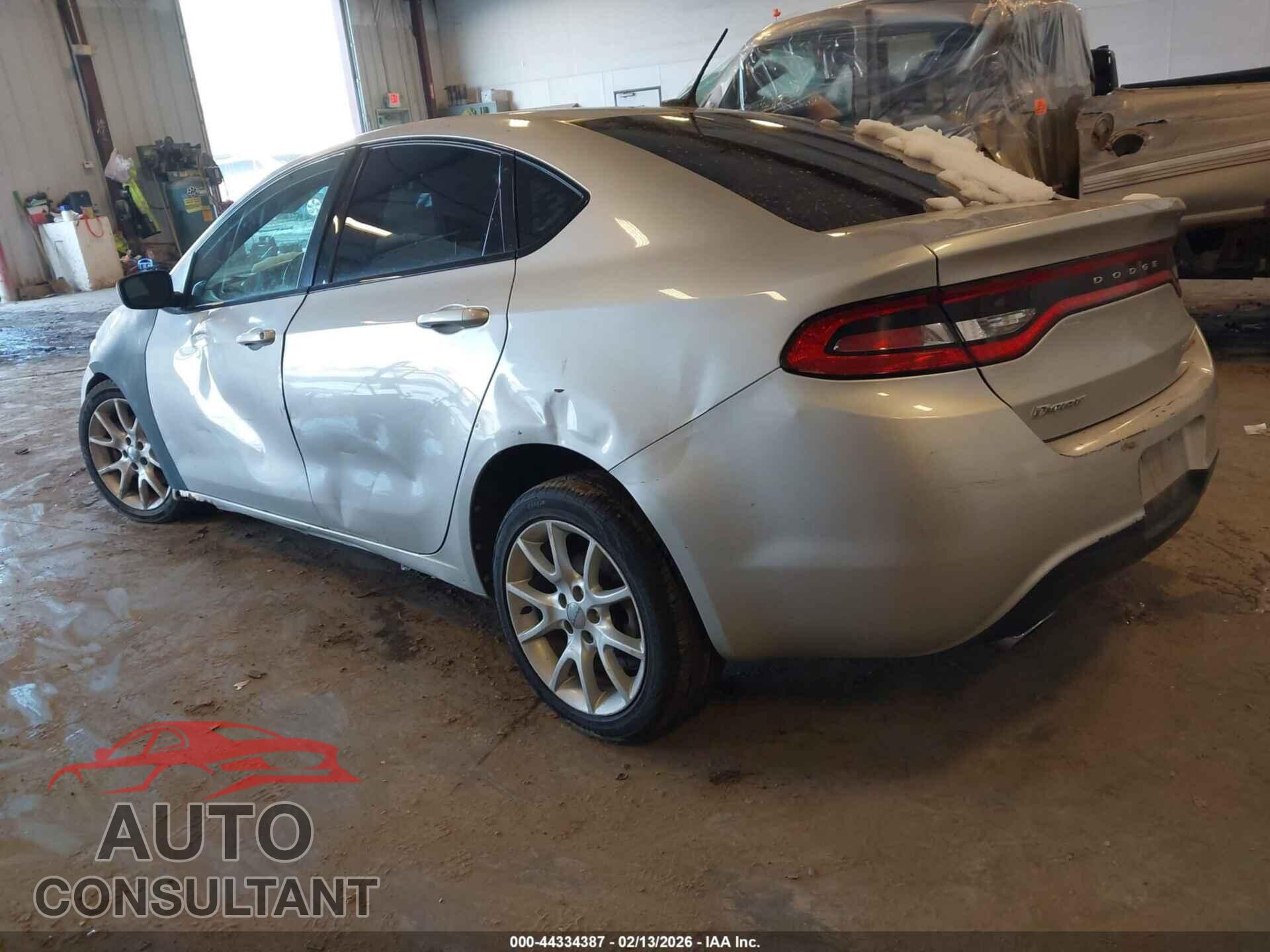 DODGE DART 2013 - 1C3CDFBA1DD224309