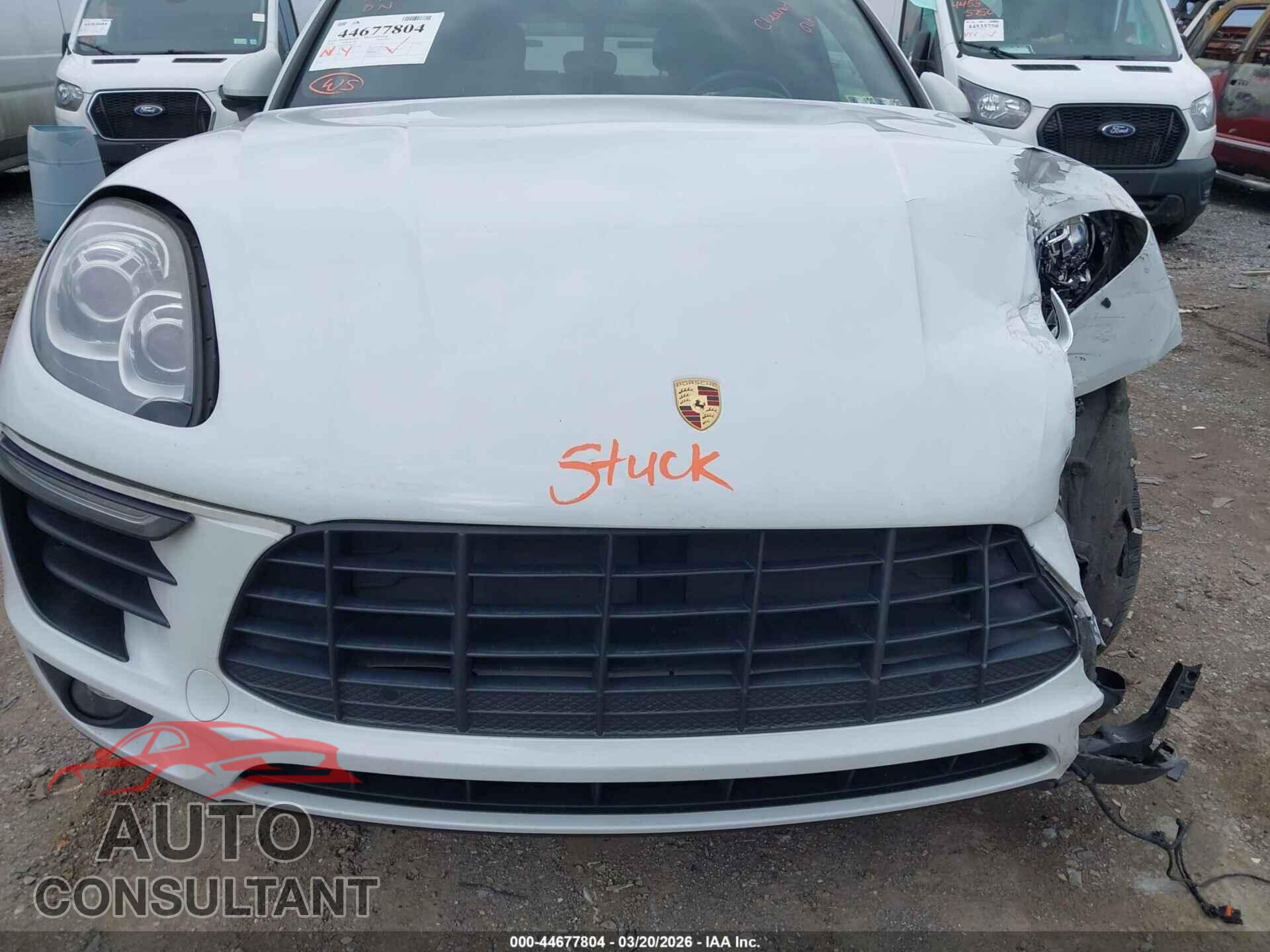 PORSCHE MACAN 2016 - WP1AB2A53GLB40796