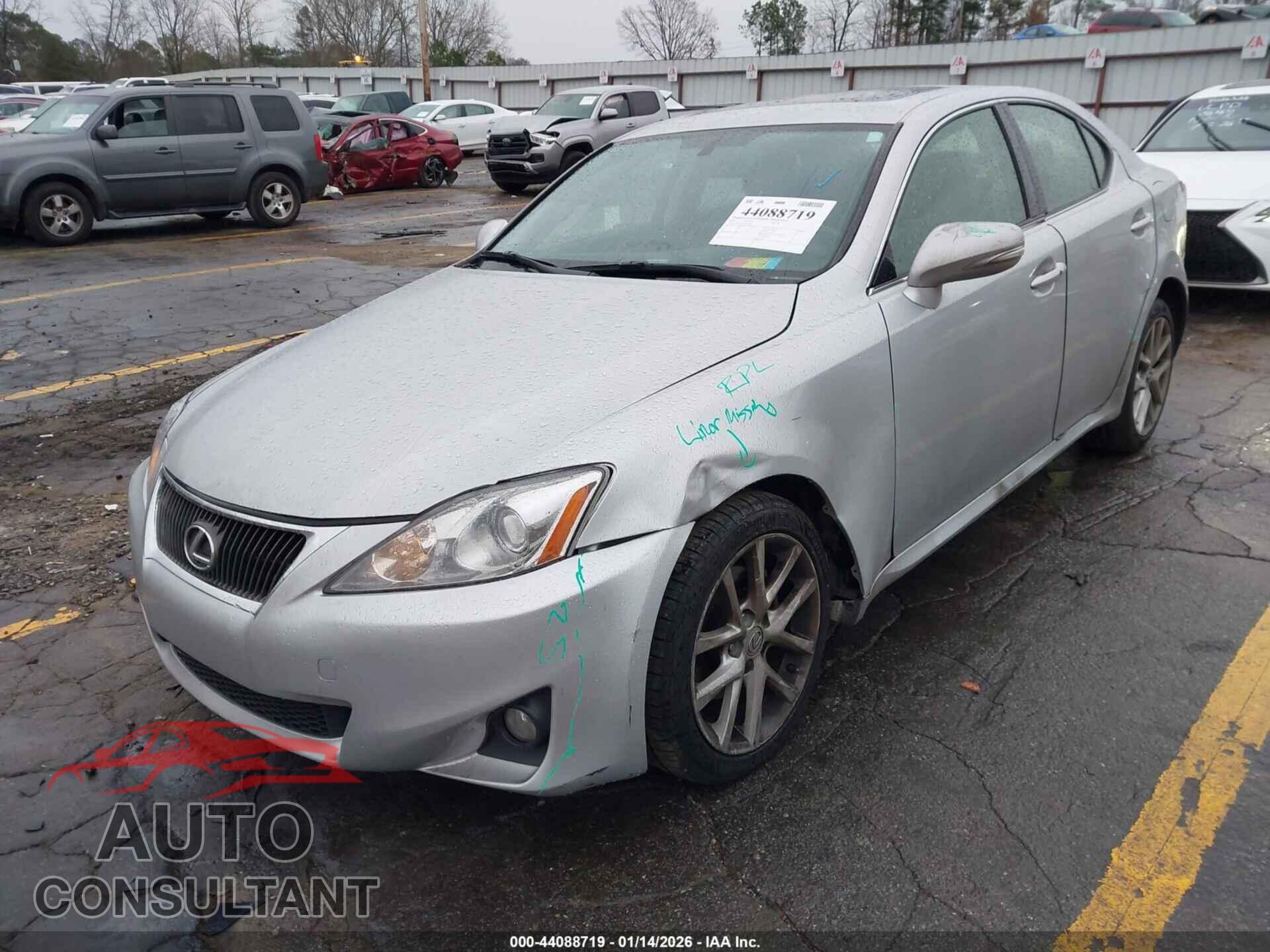 LEXUS IS 250 2012 - JTHCF5C22C5054797
