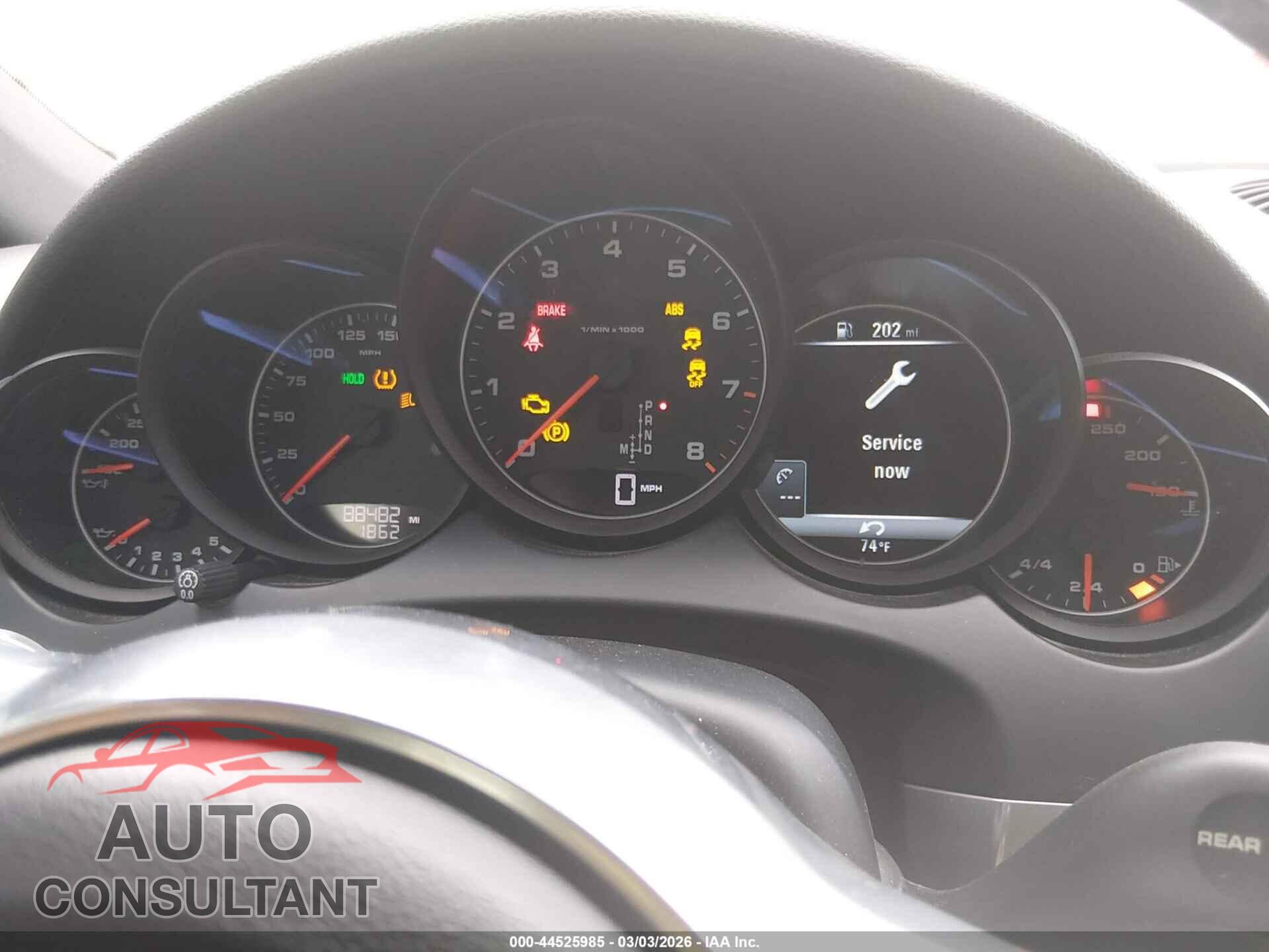 PORSCHE CAYENNE 2016 - WP1AA2A25GLA05215