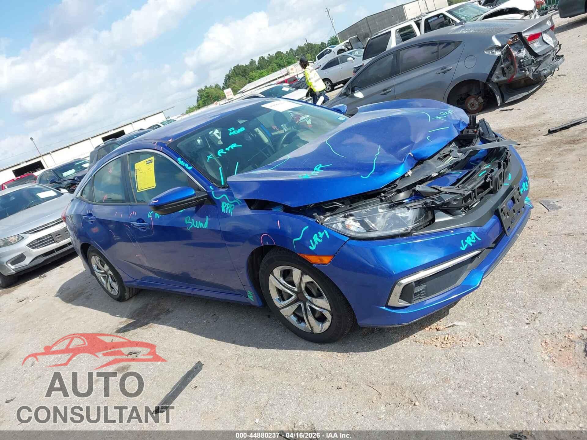 HONDA CIVIC 2019 - 2HGFC2F60KH561906