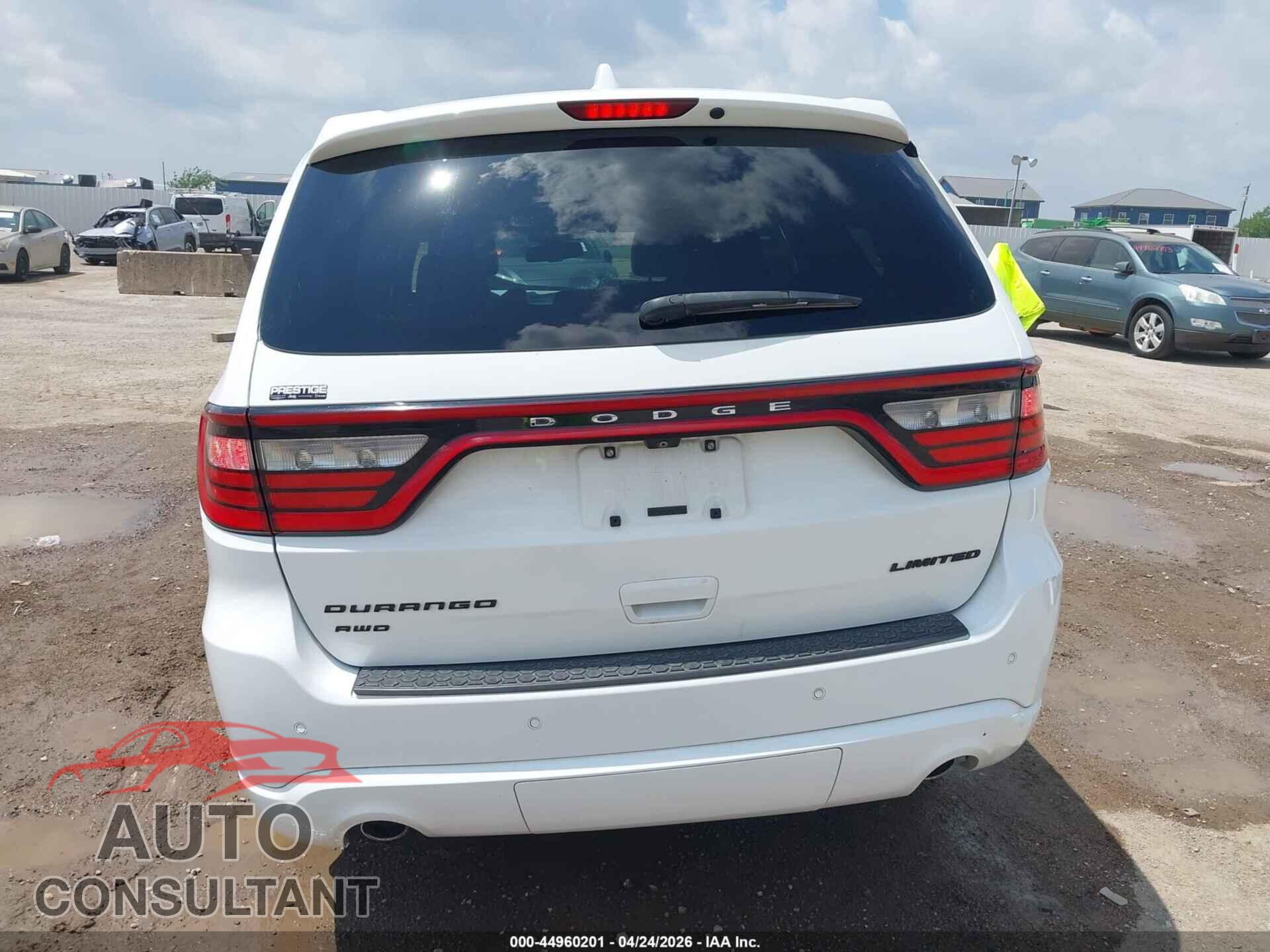 DODGE DURANGO 2015 - 1C4RDJDG4FC169907