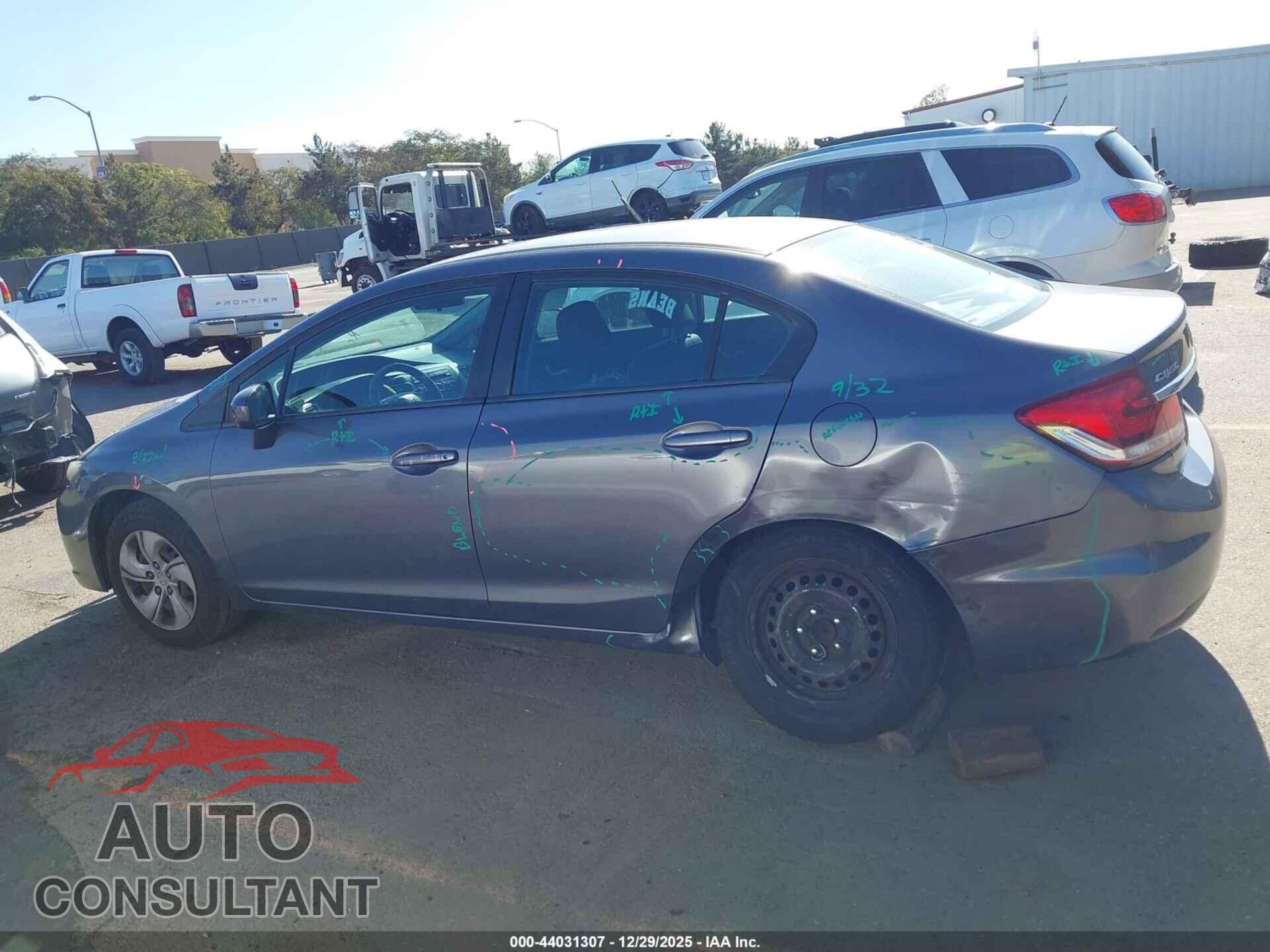 HONDA CIVIC 2014 - 19XFB2F59EE207245