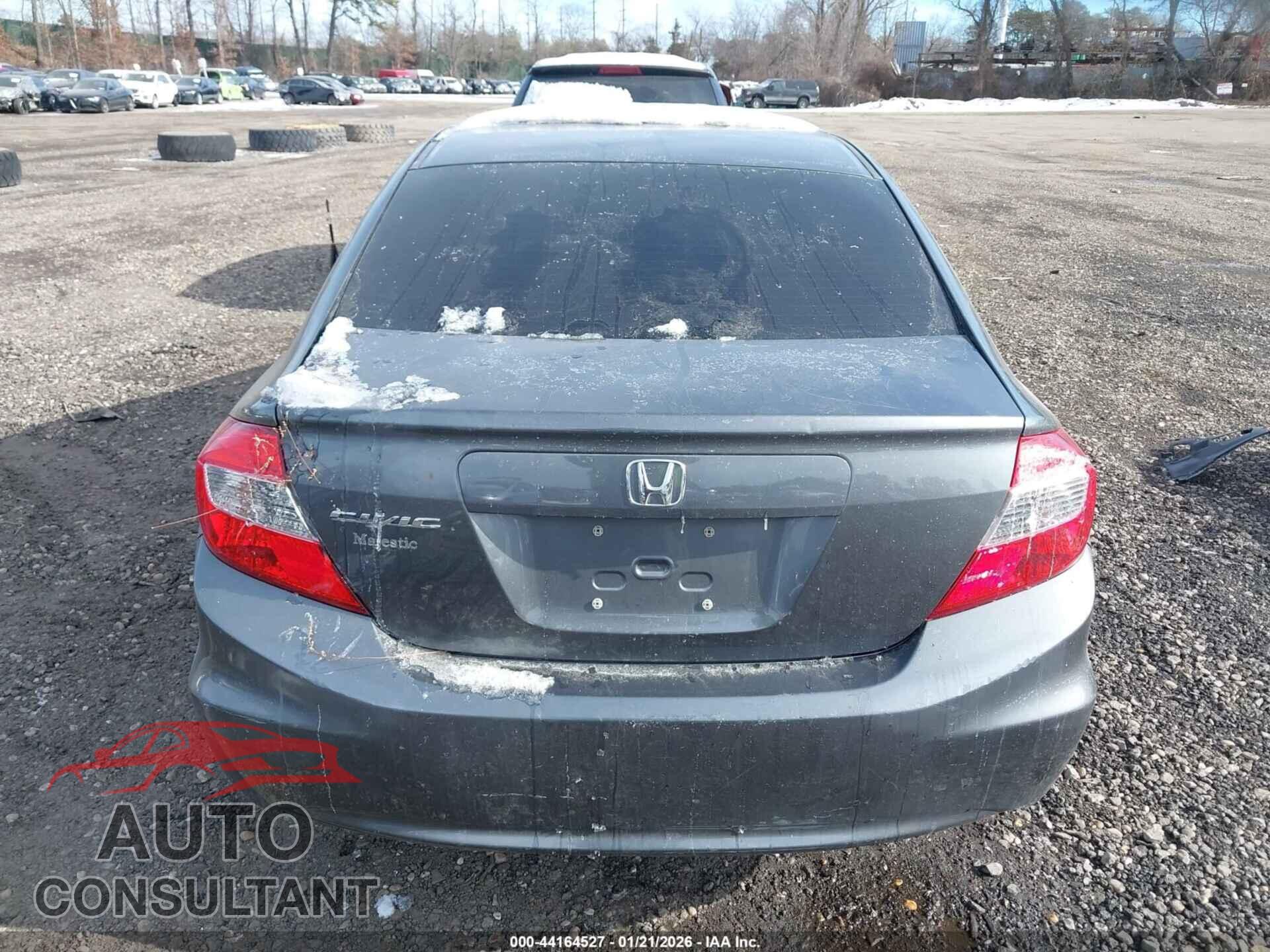 HONDA CIVIC 2012 - 2HGFB2F93CH307606