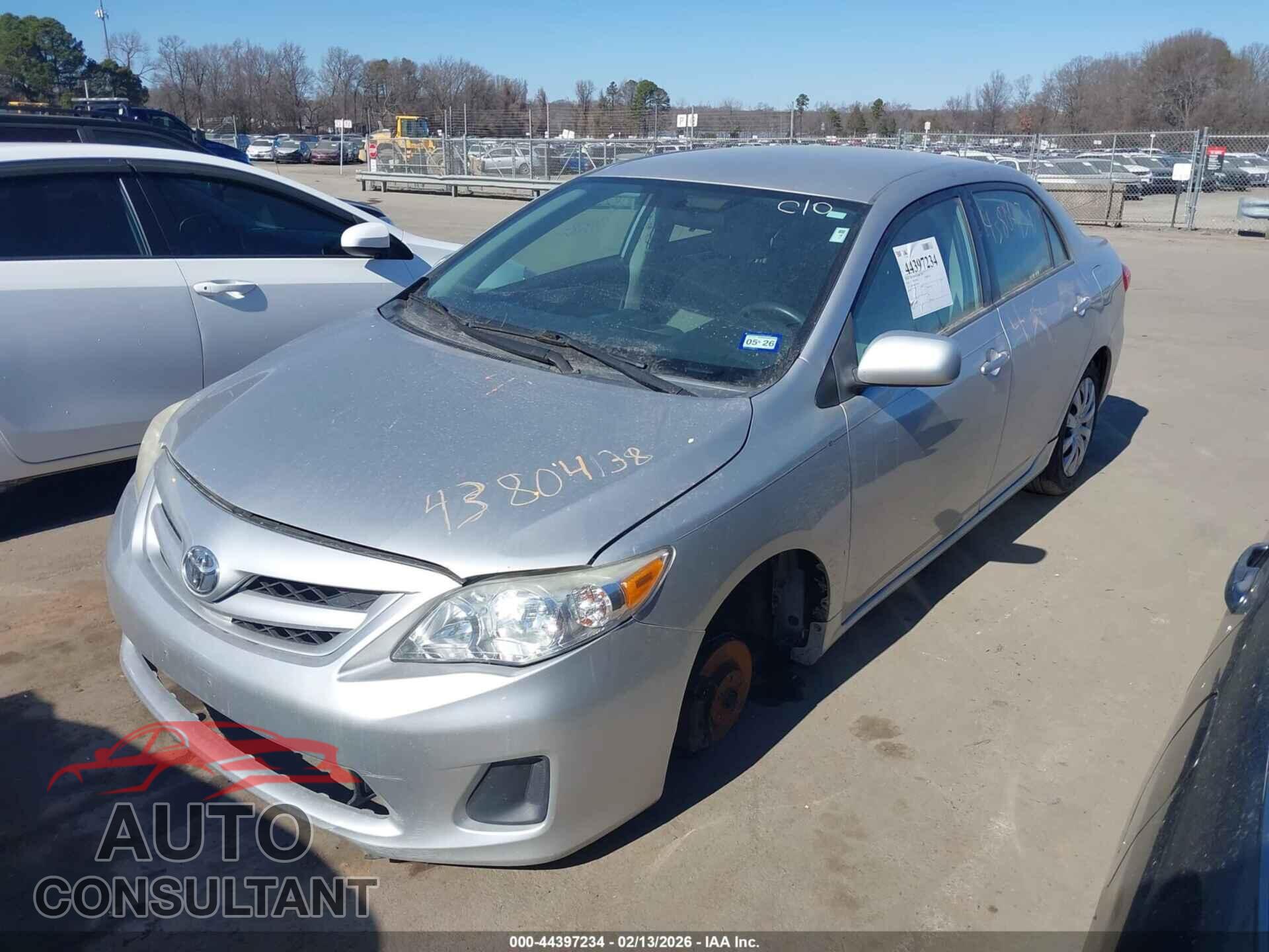 TOYOTA COROLLA 2012 - 2T1BU4EE9CC903265