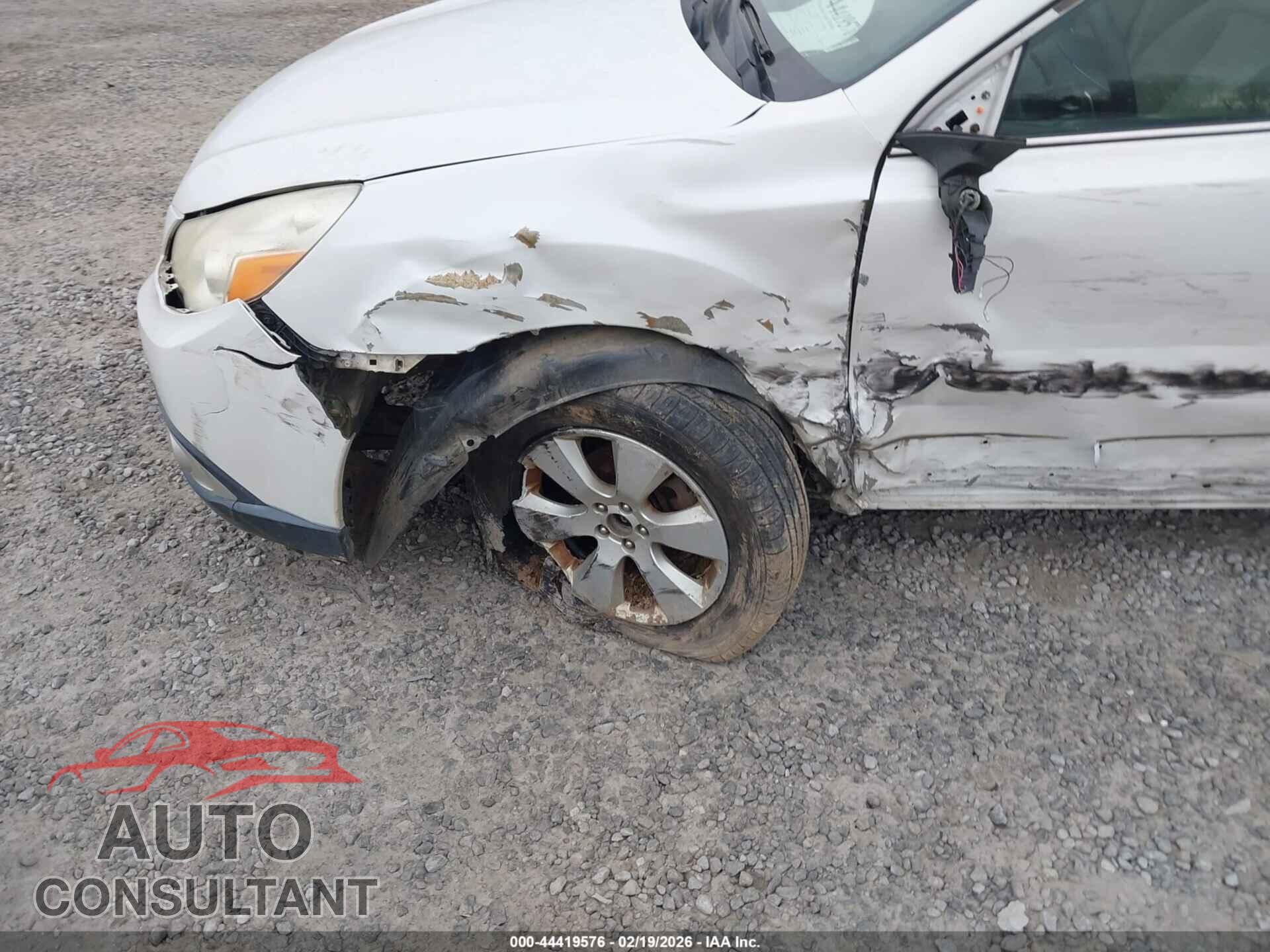 SUBARU OUTBACK 2012 - 4S4BRCAC7C3232103