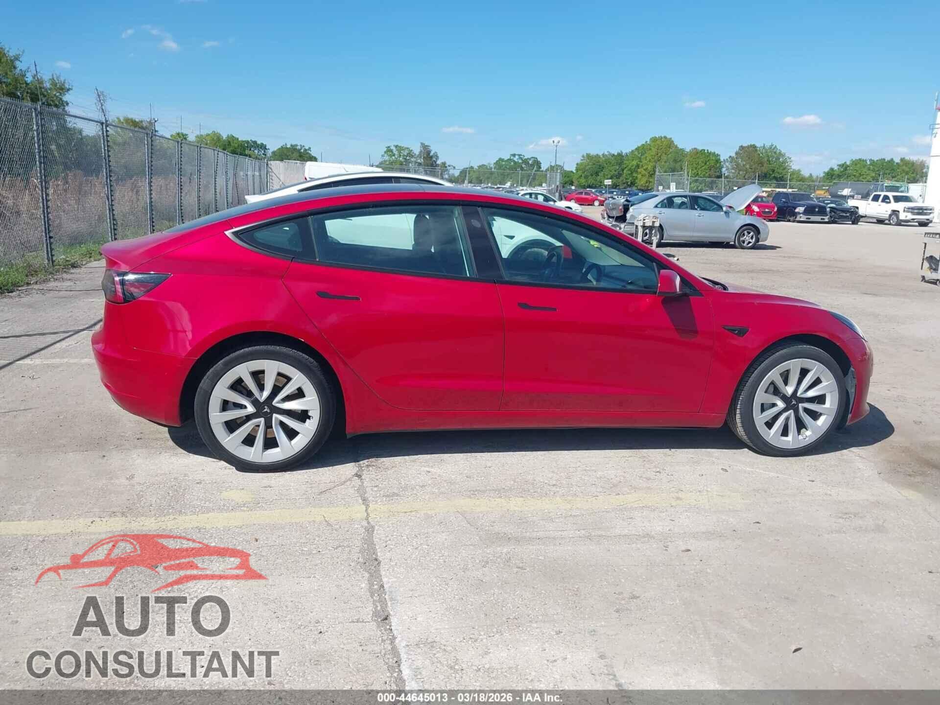 TESLA MODEL 3 2023 - 5YJ3E1EA1PF433652