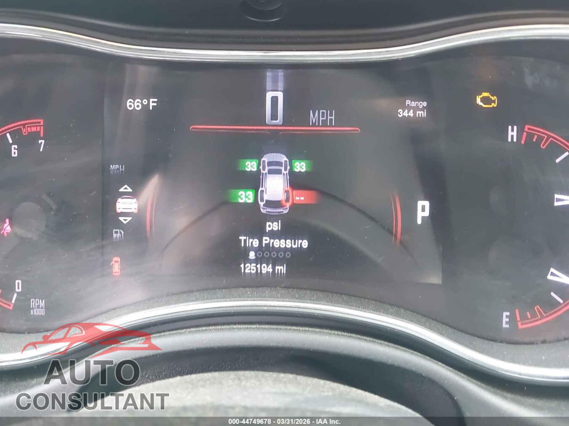 DODGE DURANGO 2014 - 1C4RDHAG7EC342010