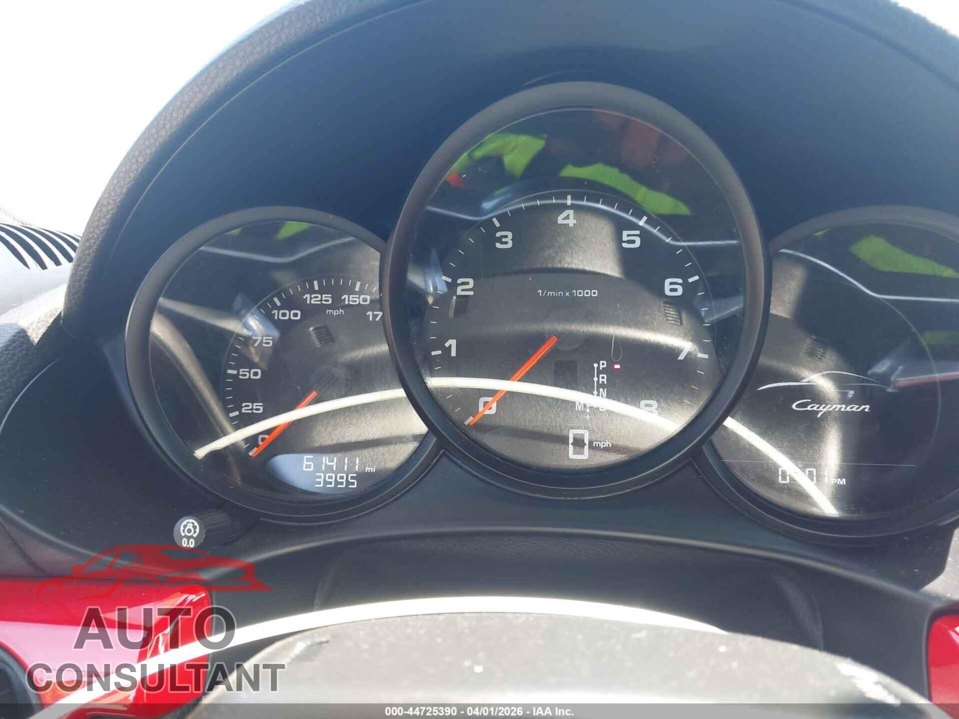 PORSCHE 718 CAYMAN 2018 - WP0AA2A82JK260357