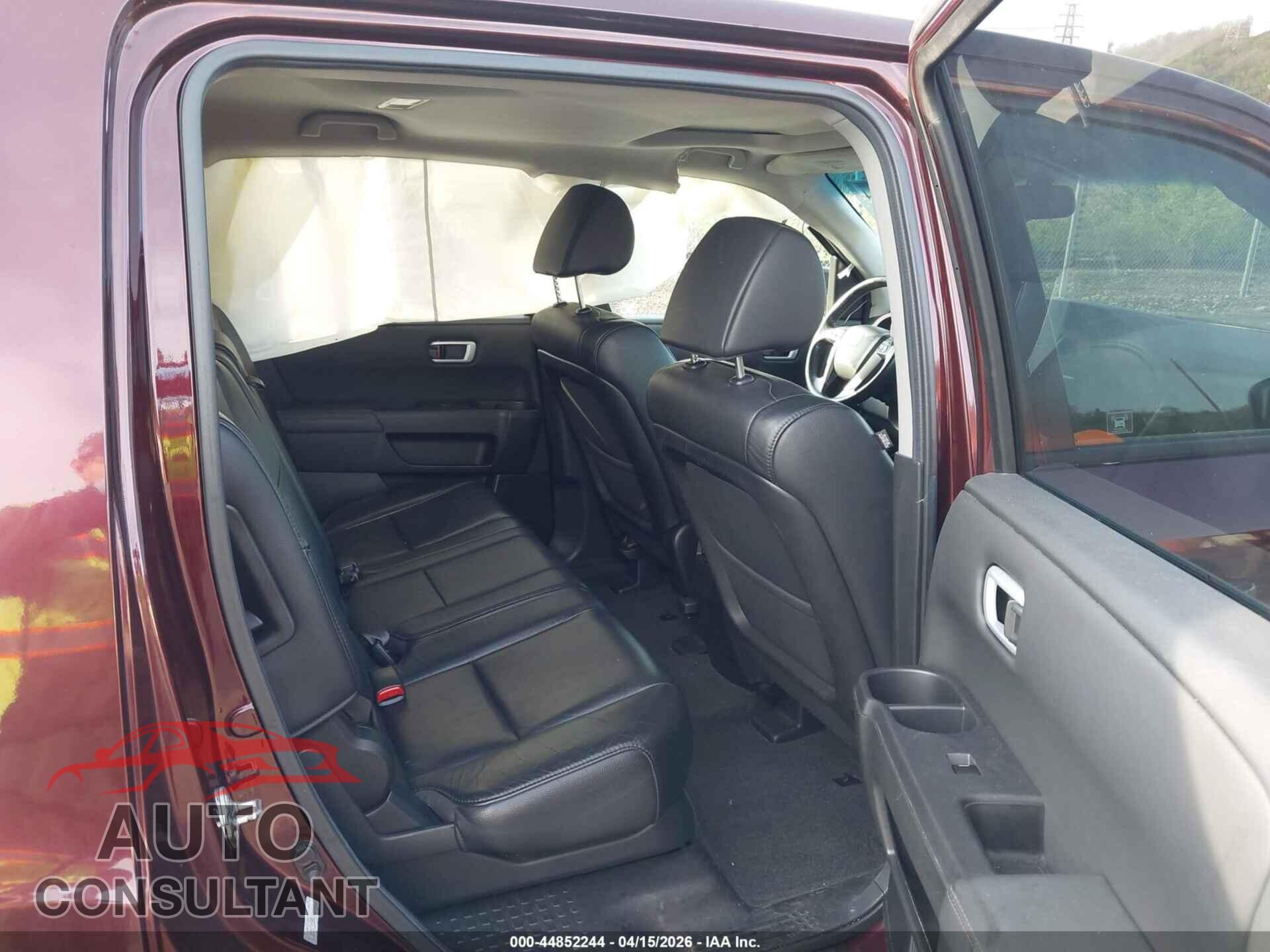 HONDA PILOT 2012 - 5FNYF4H58CB044312