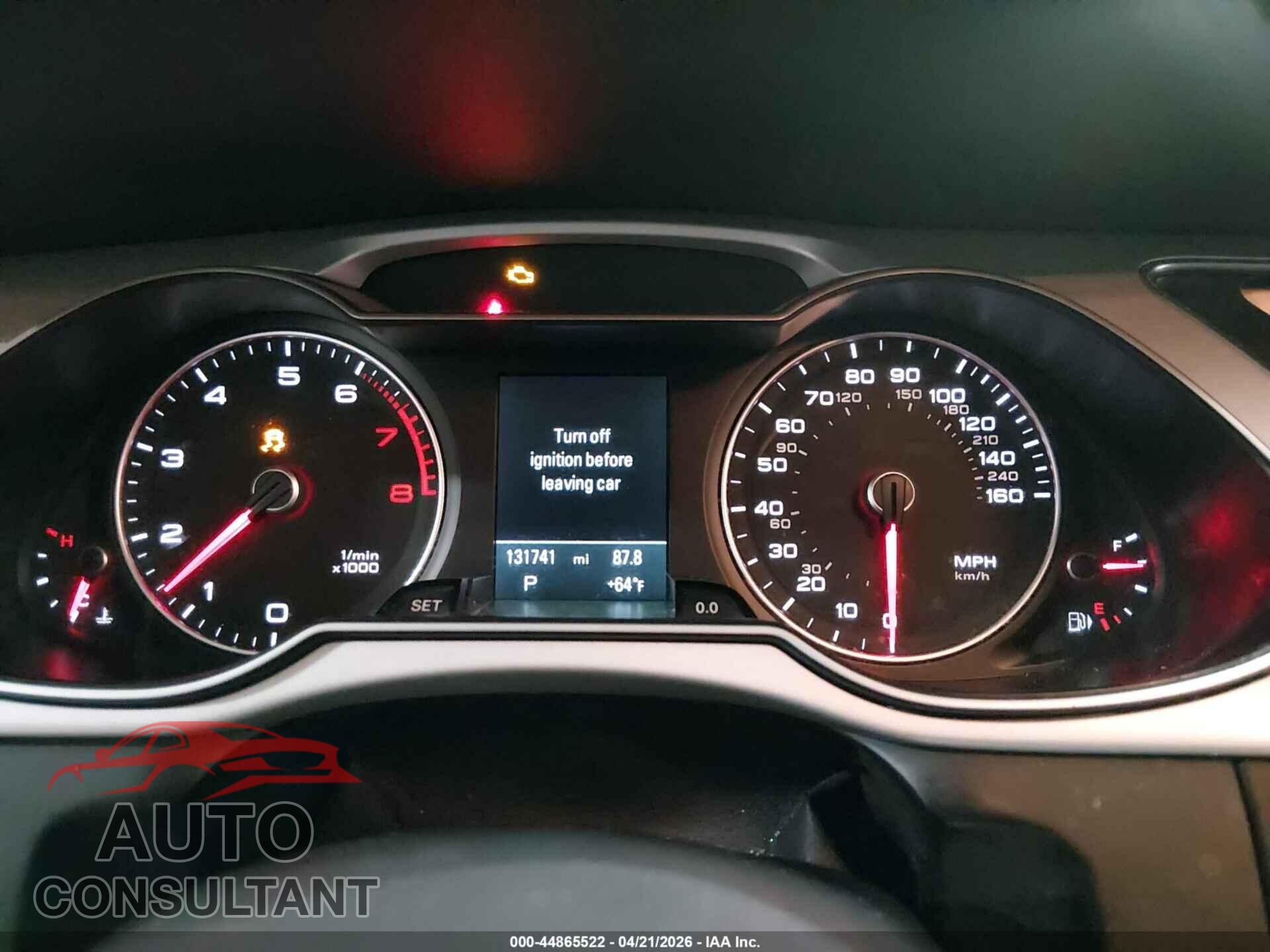 AUDI A4 2016 - WAUAFAFL4GN016657
